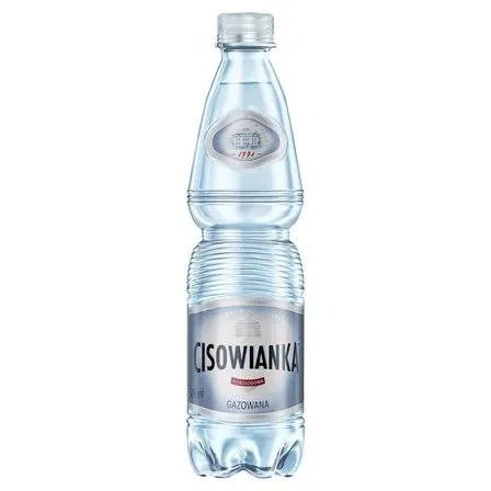 CISOWIANKA NATURALNA WODA MINERALNA GAZOWANA NISKOSODOWA 500 ML 0.5 L