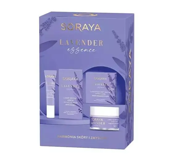 SORAYA LAVENDER ESSENCE ZESTAW KOSMETYKÓW DO PIELĘGNACJI KREM DO TWARZY + KREM POD OCZY
