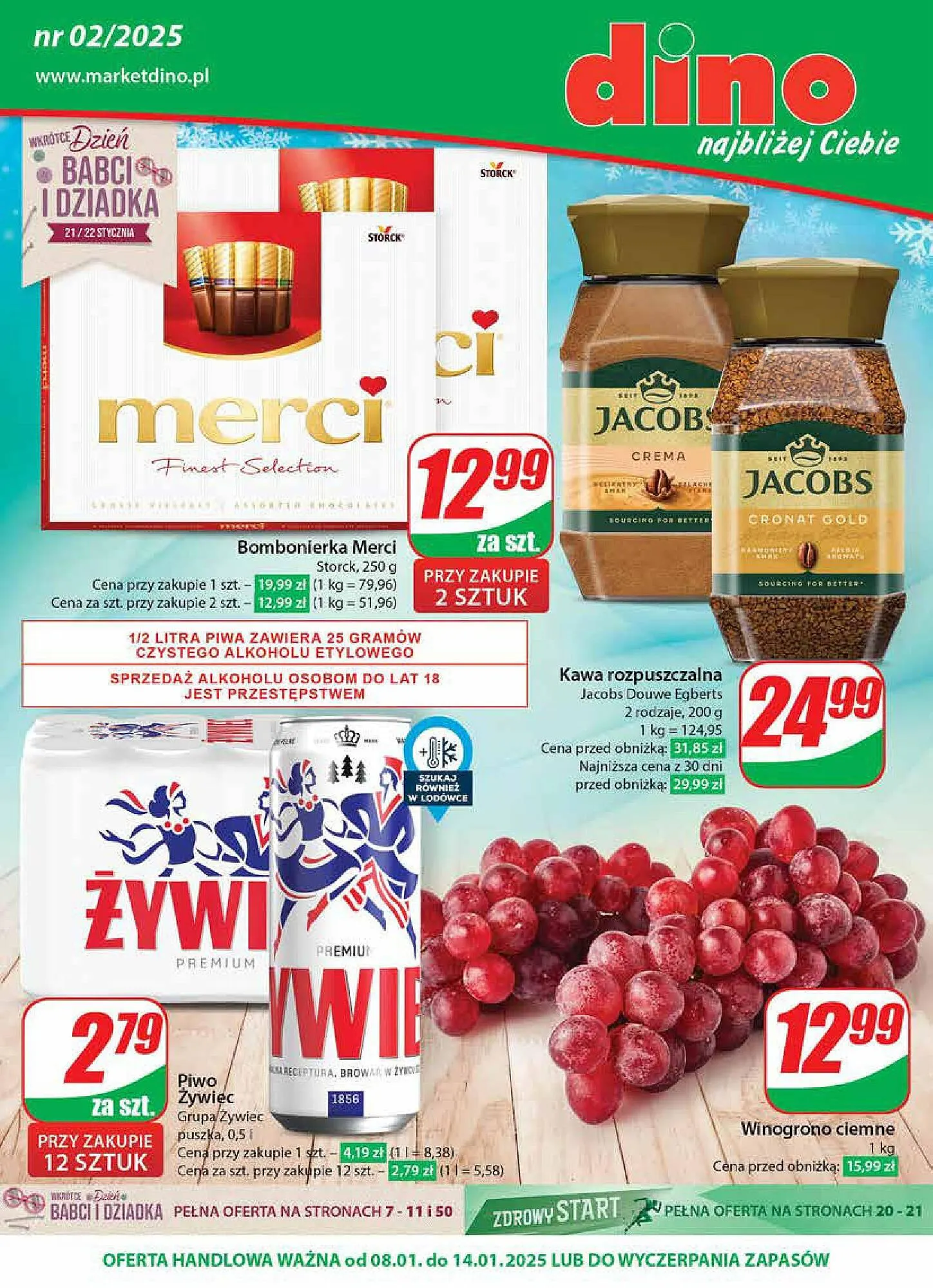 Gazetka Dino gazetka od 8 stycznia do 14 stycznia 2025 - Strona 1