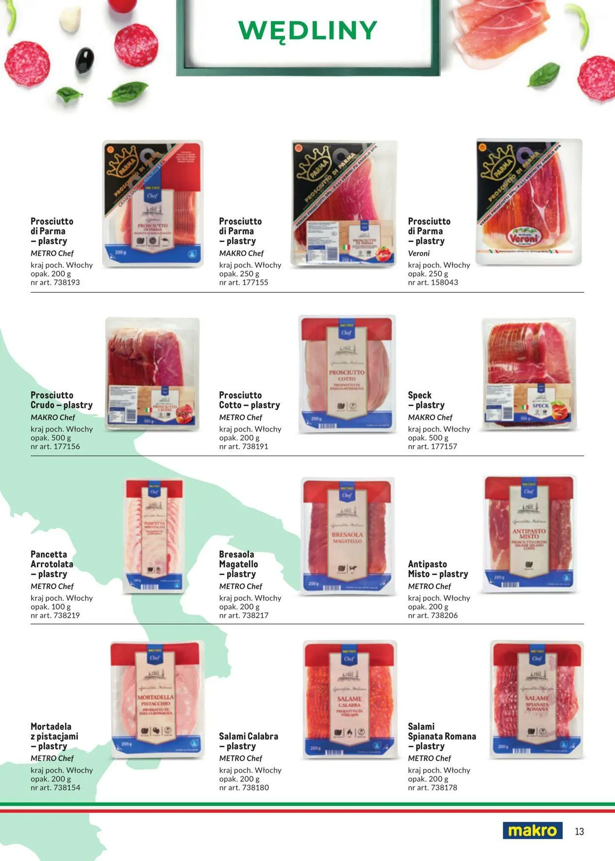 Gazetka Makro Aktualna gazetka od 6 stycznia do 20 stycznia 2025 - Strona 13
