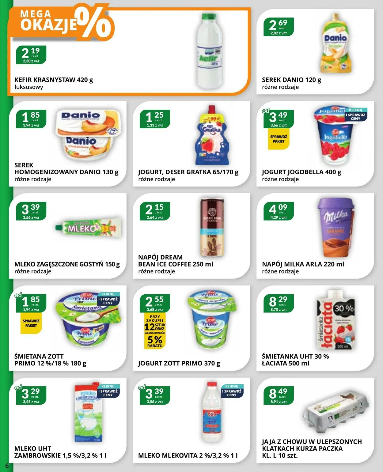 Gazetka Eurocash Aktualna gazetka od 7 stycznia do 26 stycznia 2025 - Strona 6