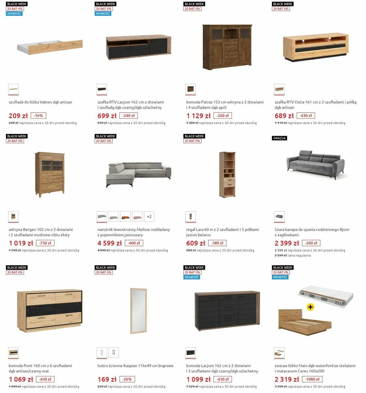 Gazetka Black Red White Aktualna gazetka od 25 listopada do 1 grudnia 2024 - Strona 21