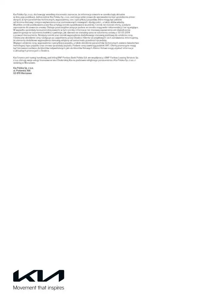 Gazetka Kia Niro Cennik 2025 od 21 lutego do 31 grudnia 2025 - Strona 14
