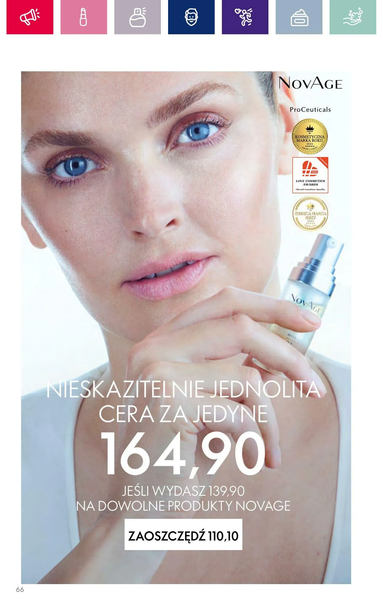 Gazetka Oriflame Aktualna gazetka od 6 grudnia do 27 grudnia 2023 - Strona 66