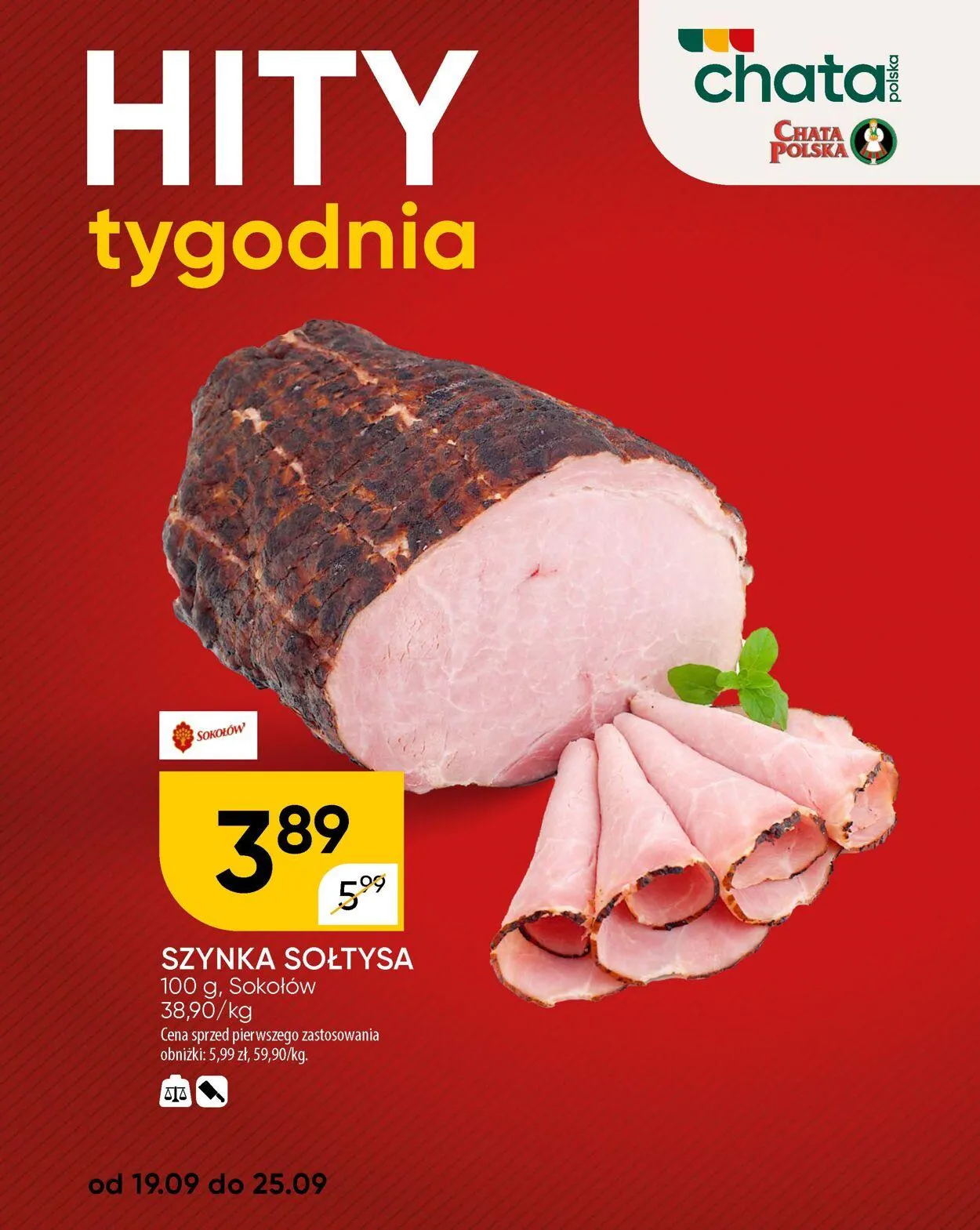 Chata Polska Aktualna gazetka - 1