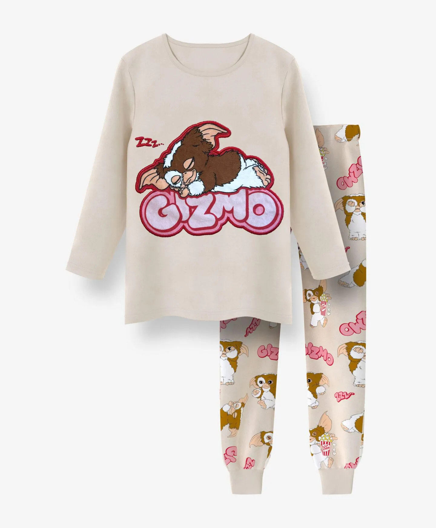 Piżama dziewczęca welurowa