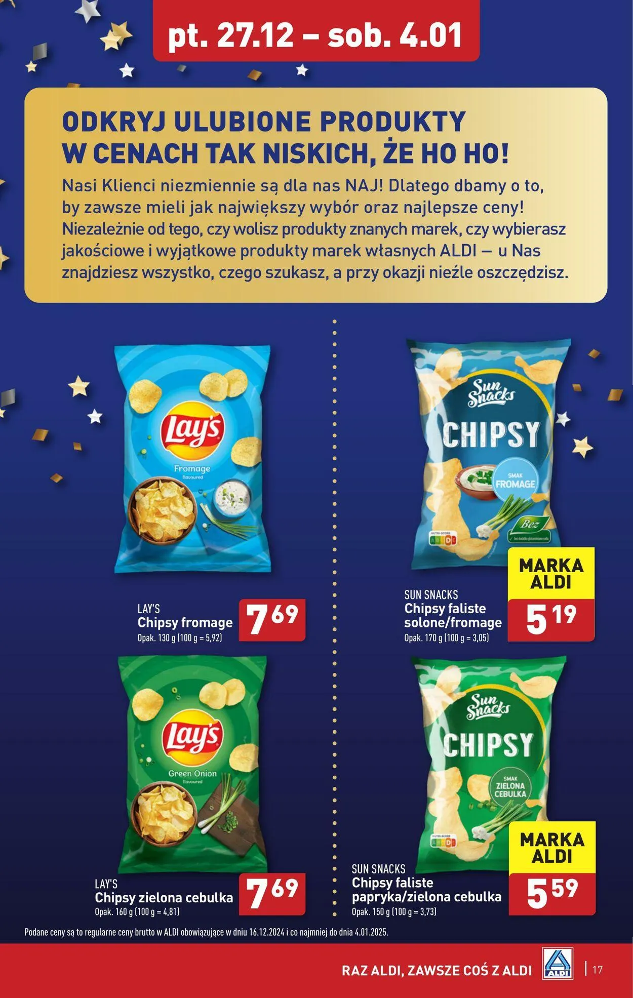 Gazetka ALDI Aktualna gazetka od 24 grudnia do 7 stycznia 2025 - Strona 17