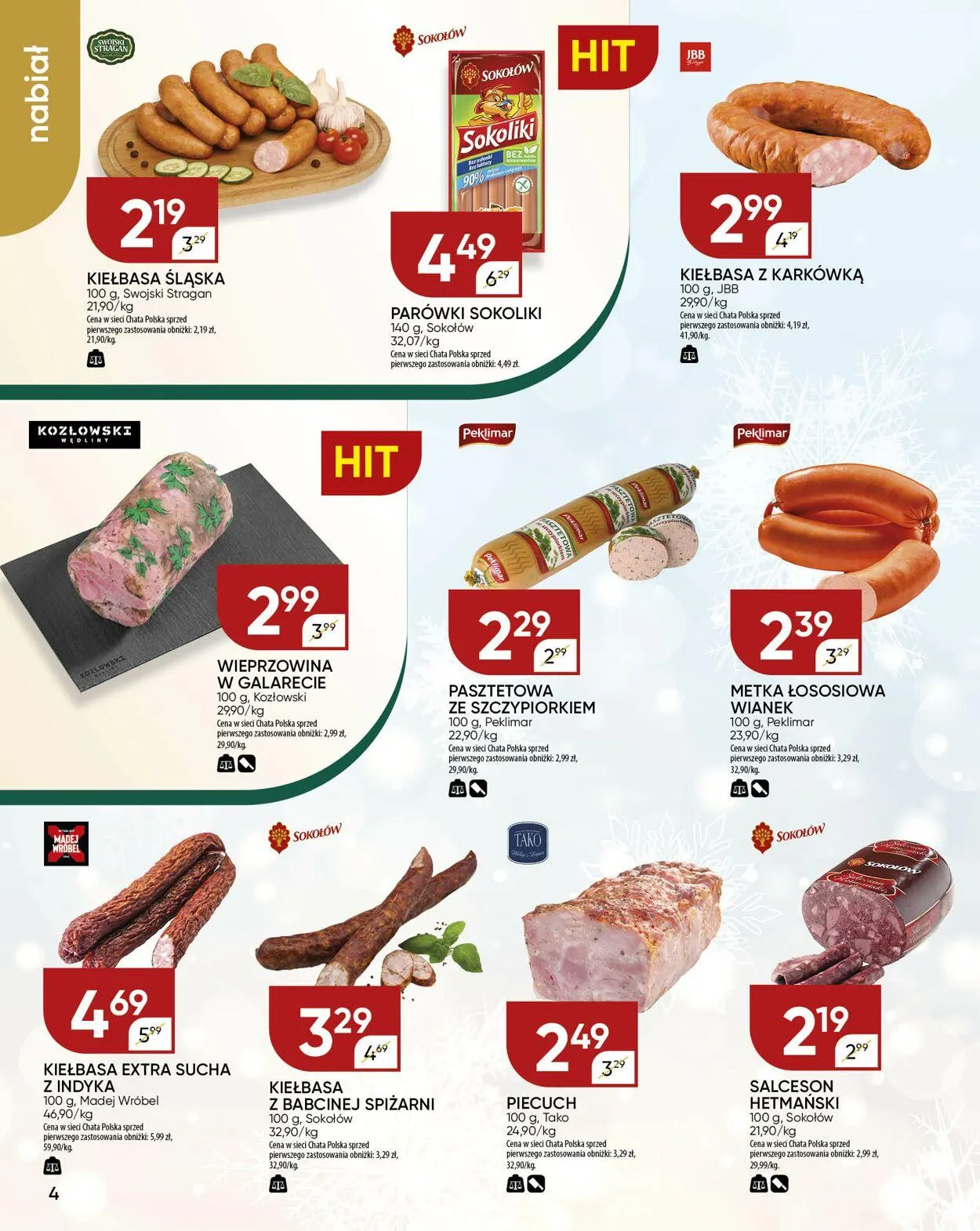 Gazetka Chata Polska Aktualna gazetka od 9 czerwca do 23 czerwca 2025 - Strona 4