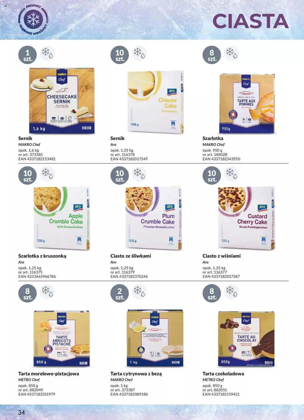 Gazetka Makro Gazetka - Mrożonki od 20 maja do 31 stycznia 2025 - Strona 34