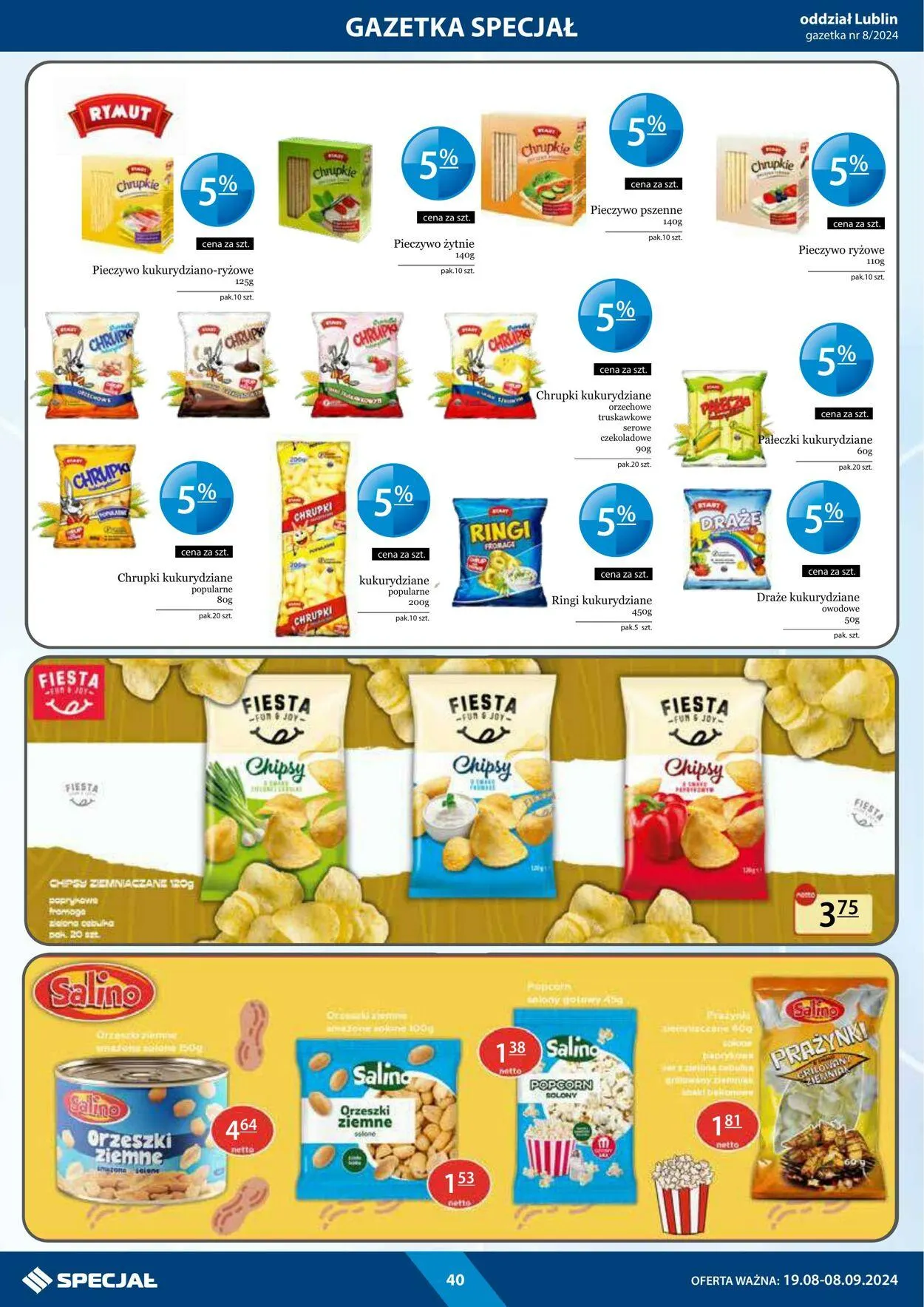 Gazetka Specjał od 19 sierpnia do 8 września 2024 - Strona 40