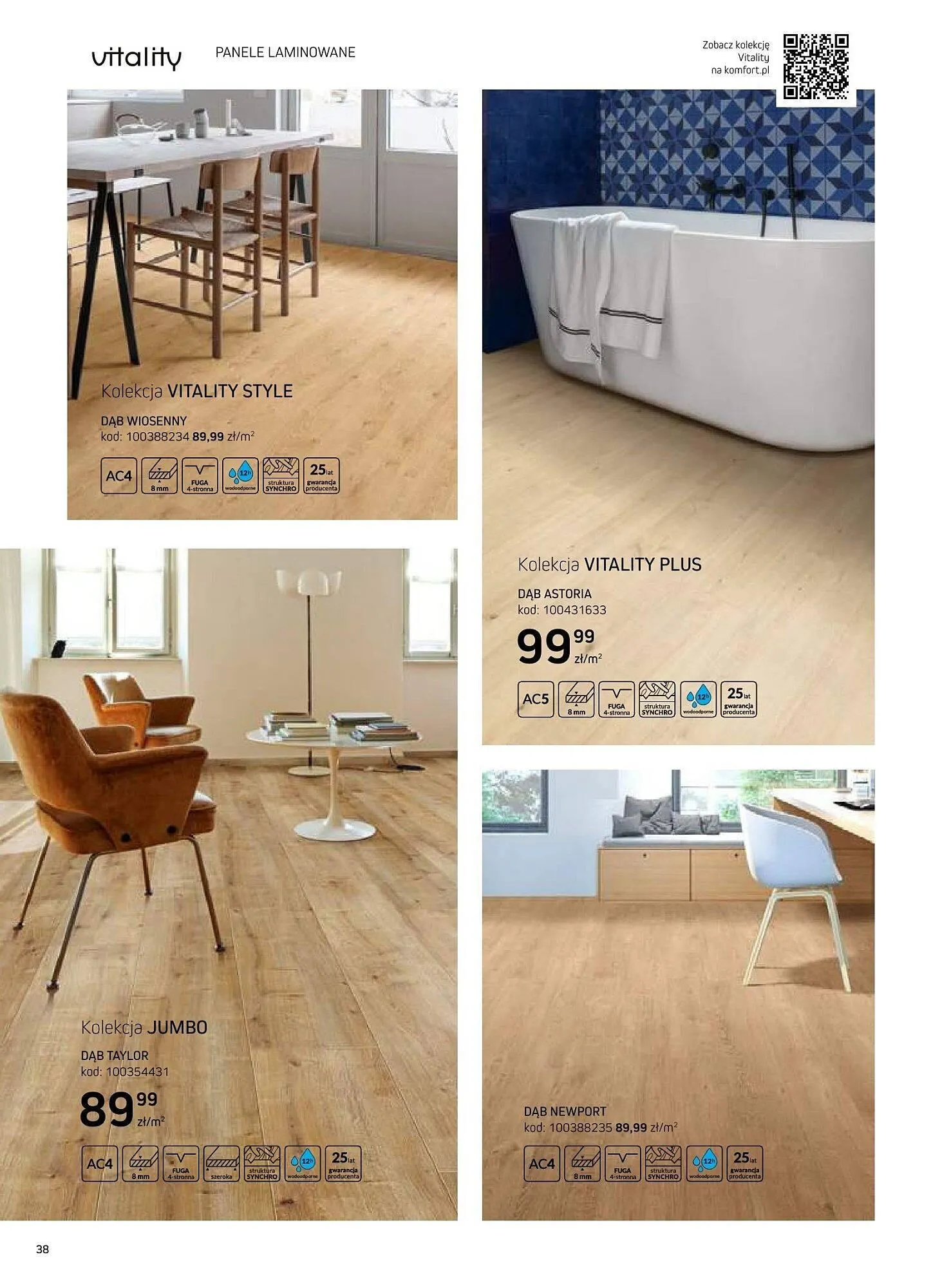 Gazetka Komfort gazetka od 16 sierpnia do 31 grudnia 2025 - Strona 38