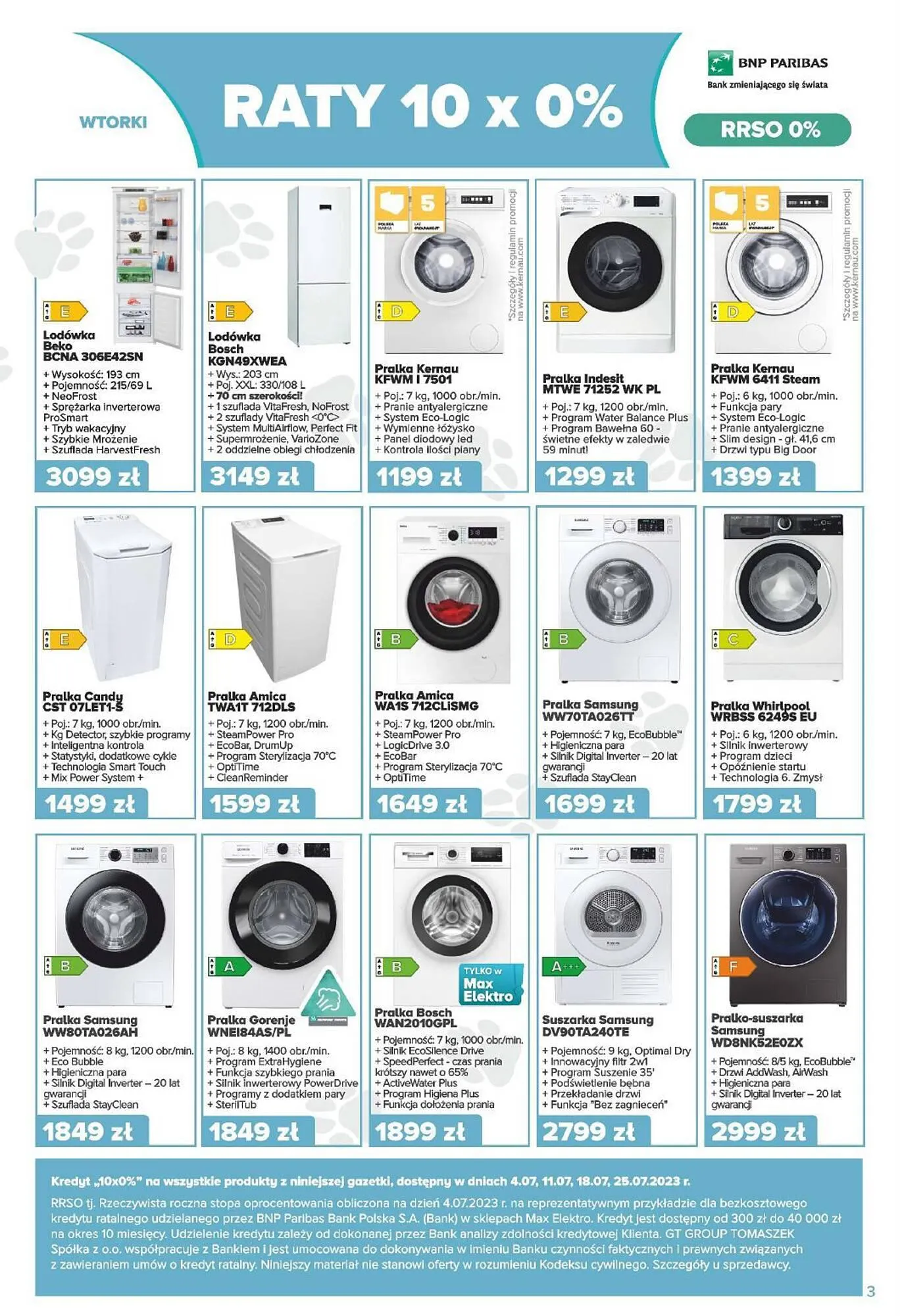 Gazetka Max Elektro gazetka od 29 czerwca do 26 lipca 2023 - Strona 3