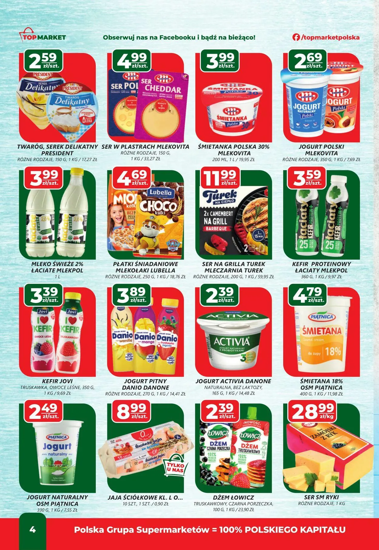 Gazetka Top Market Aktualna gazetka od 4 sierpnia do 18 sierpnia 2024 - Strona 4