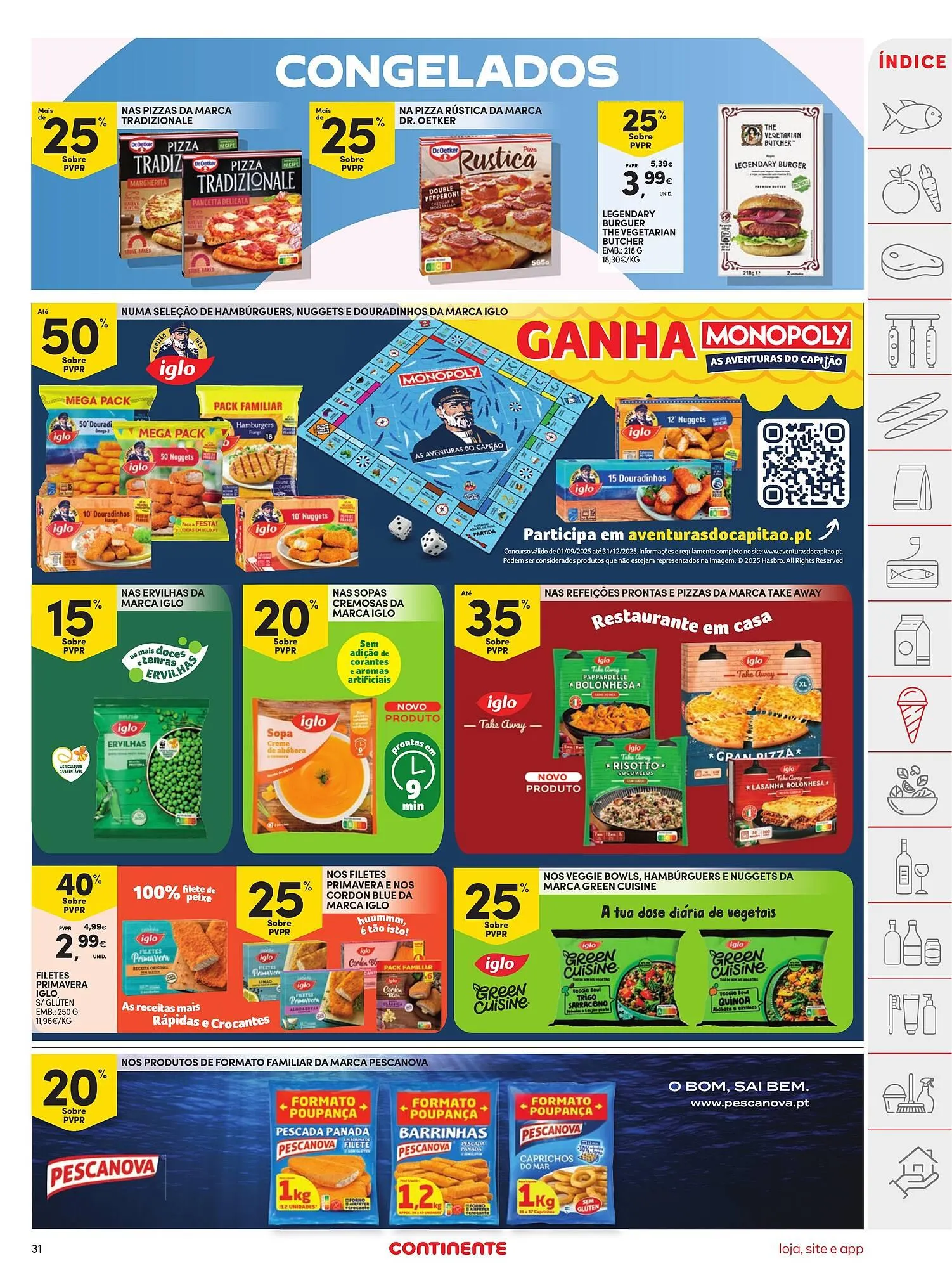 Folheto folheto Continente de 2 de setembro até 8 de setembro 2025 - Pagina 31