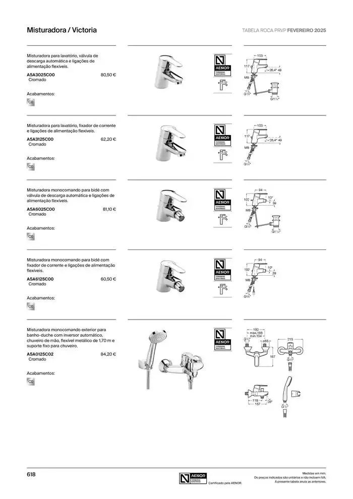Folheto Soluções de Banho  de 6 de janeiro até 31 de dezembro 2025 - Pagina 620
