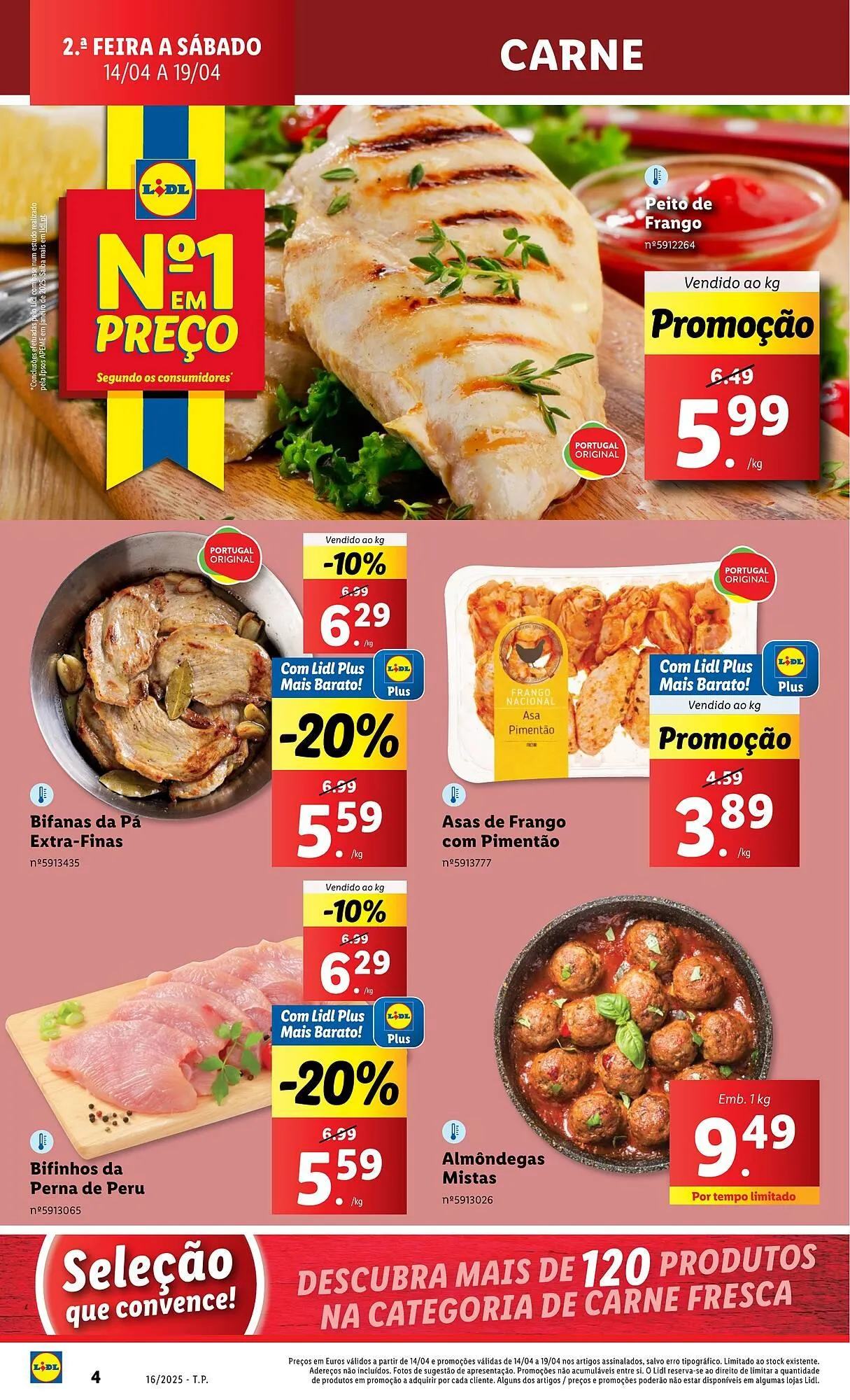Folheto Folheto Lidl de 14 de abril até 19 de abril 2025 - Pagina 4