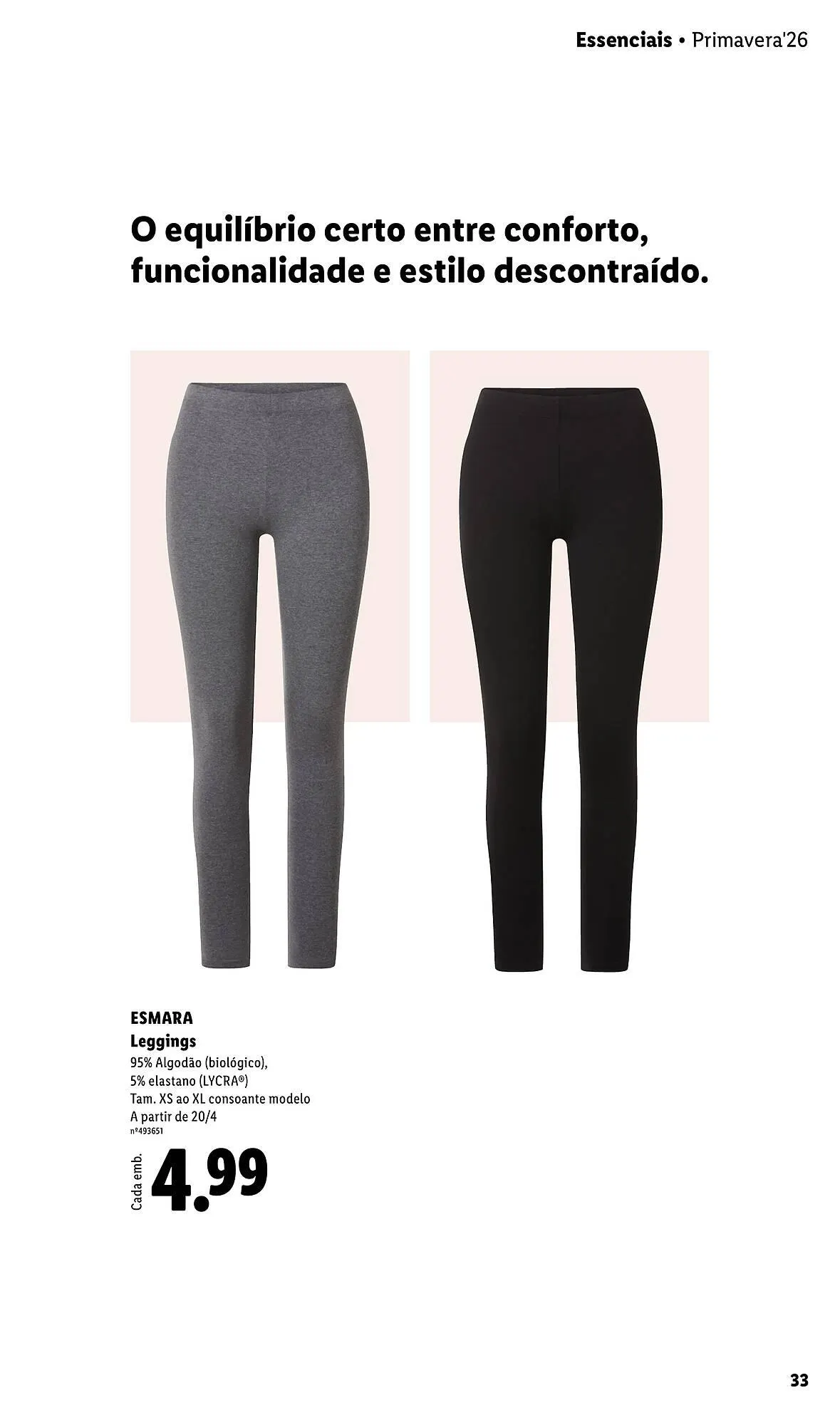 Folheto Folheto Lidl de 20 de abril até 31 de maio 2026 - Pagina 33