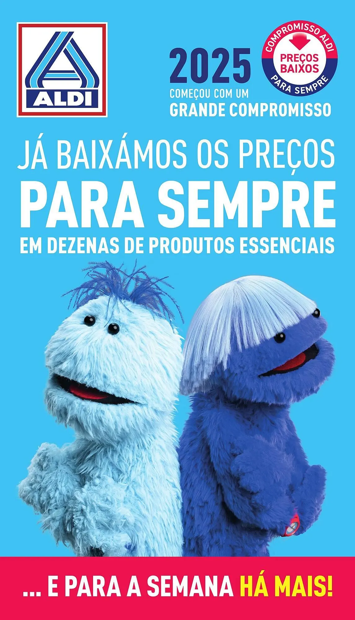 Folheto Folheto ALDI de 4 de março até 16 de março 2025 - Pagina 1