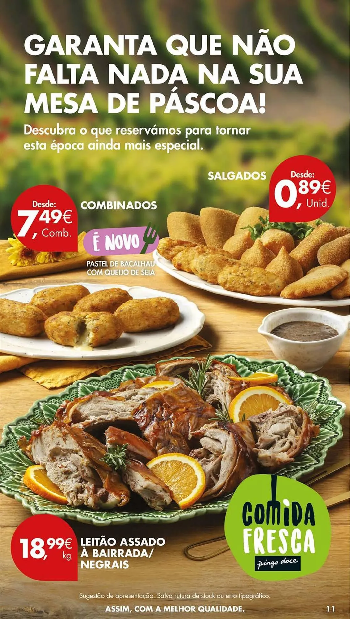 Folheto Folheto Pingo Doce de 31 de março até 6 de abril 2026 - Pagina 11