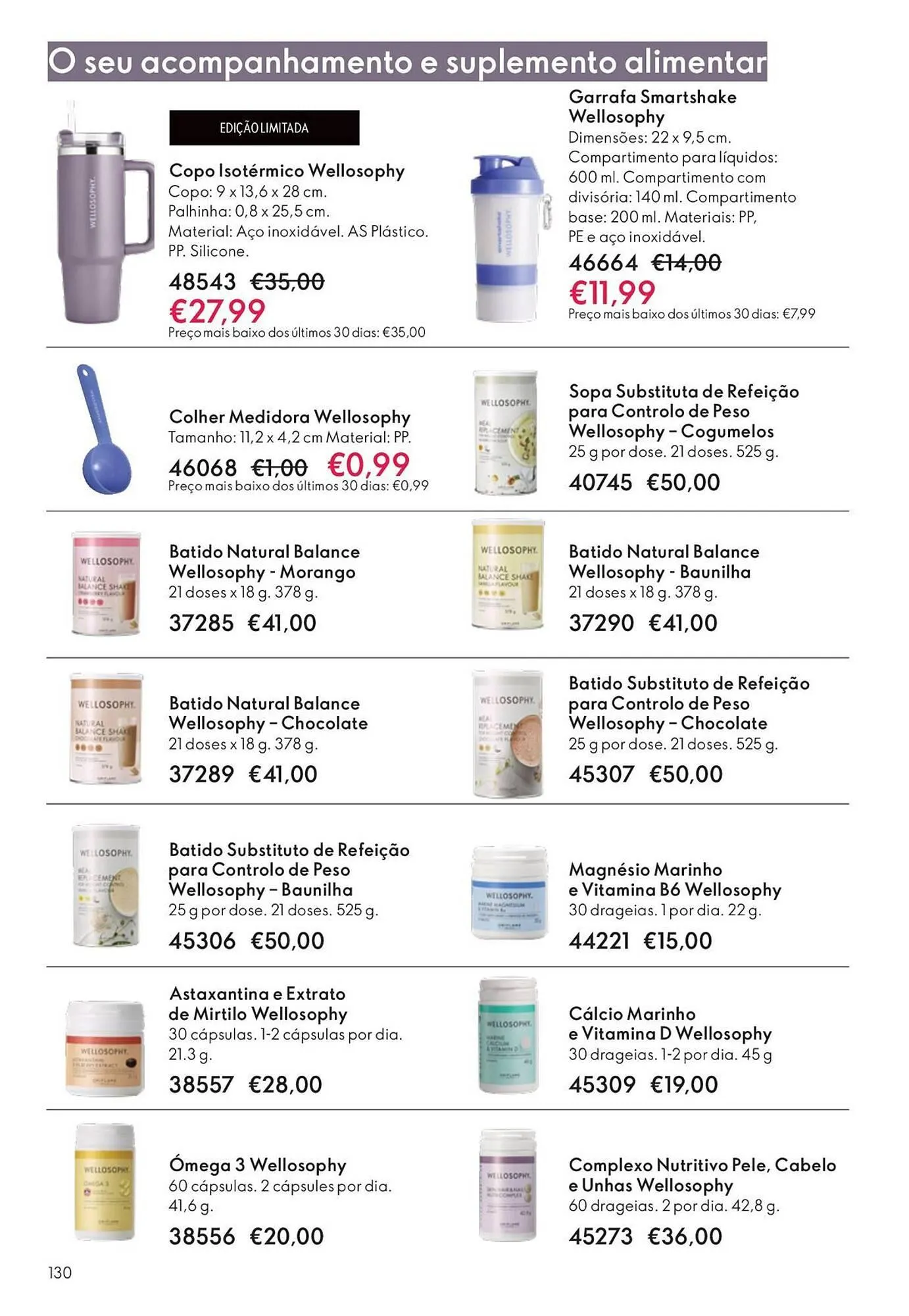 Folheto Catálogo Oriflame de 12 de novembro até 2 de dezembro 2025 - Pagina 130