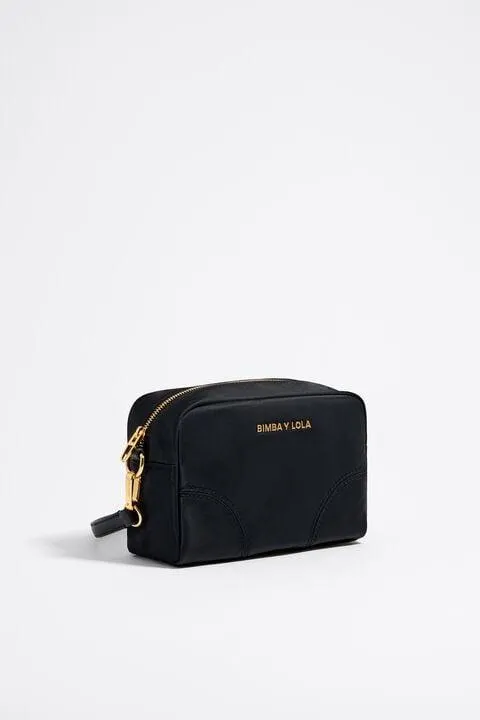 Mala tiracolo S em preto