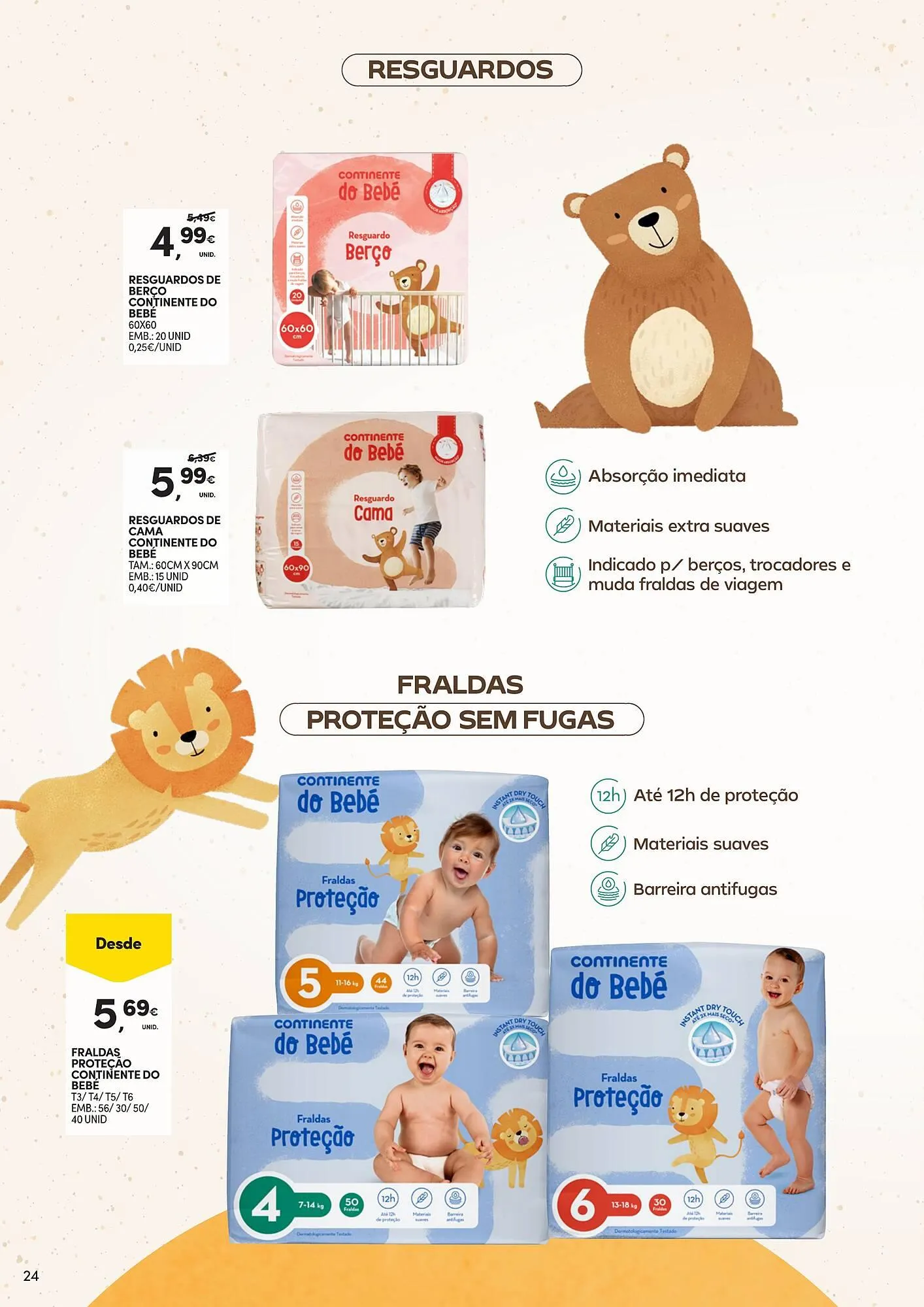 Folheto Folheto Continente de 1 de julho até 13 de julho 2025 - Pagina 24