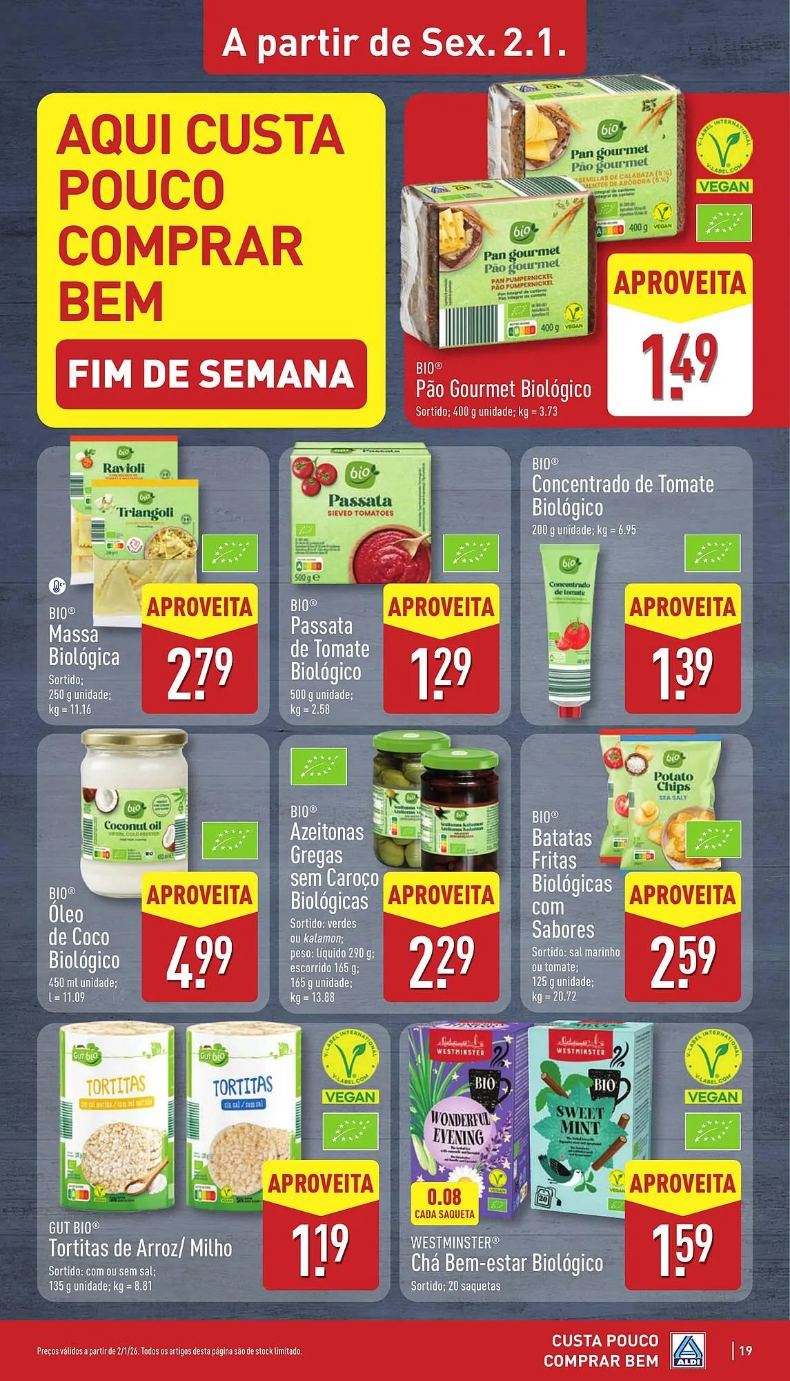 Folheto Folheto ALDI de 29 de dezembro até 4 de janeiro 2026 - Pagina 19
