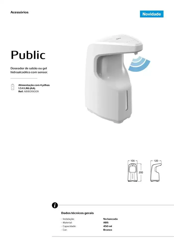 Folheto Soluções Touchless de 6 de janeiro até 31 de dezembro 2025 - Pagina 43