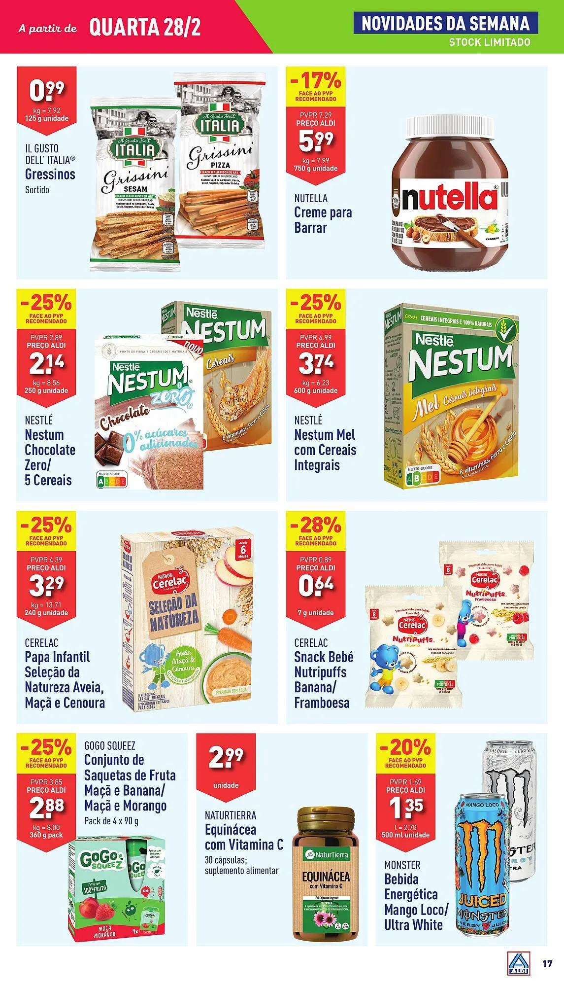 Folheto Folheto ALDI de 28 de fevereiro até 5 de março 2024 - Pagina 17
