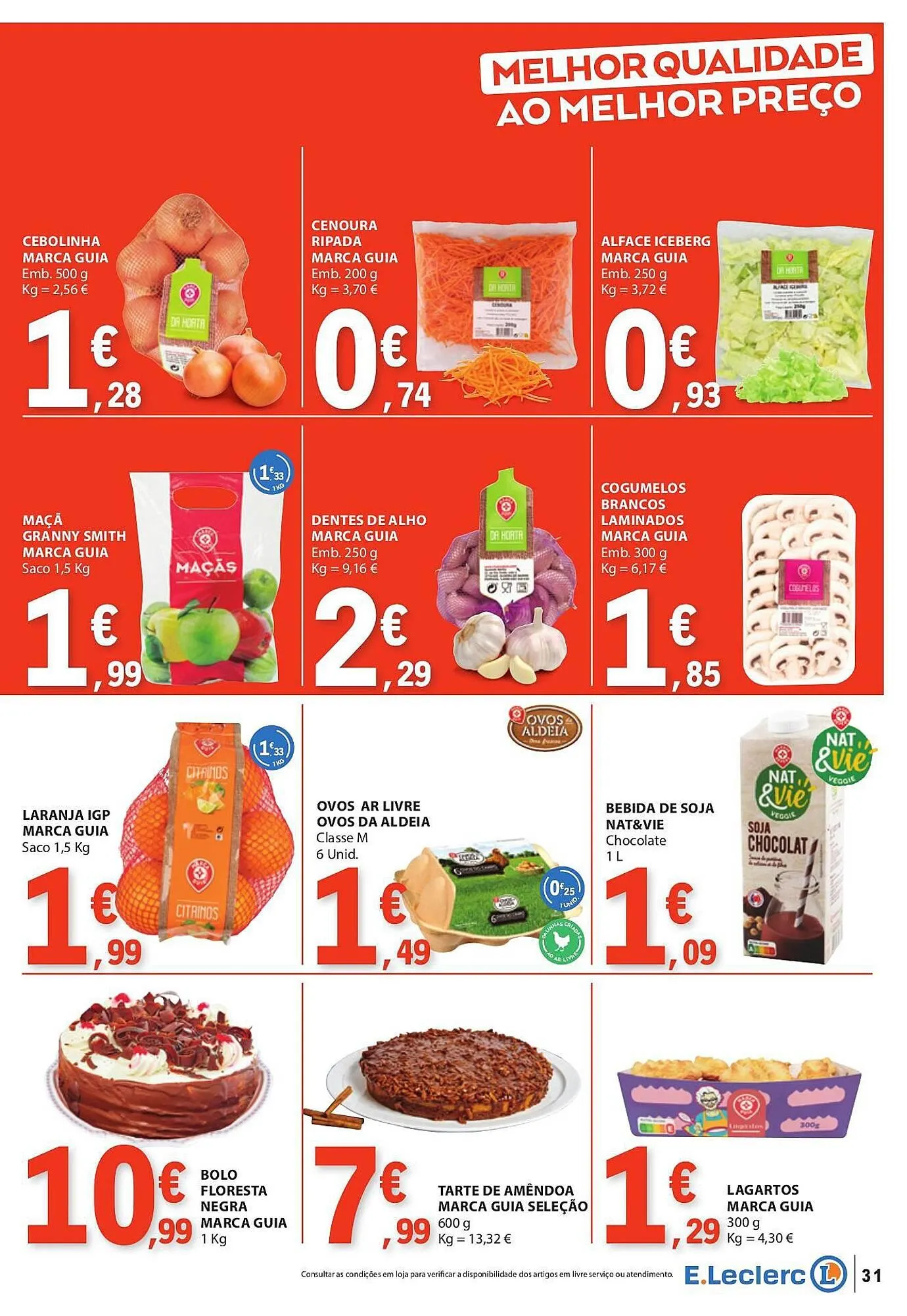 Folheto Folheto E.Leclerc de 13 de março até 19 de março 2025 - Pagina 31
