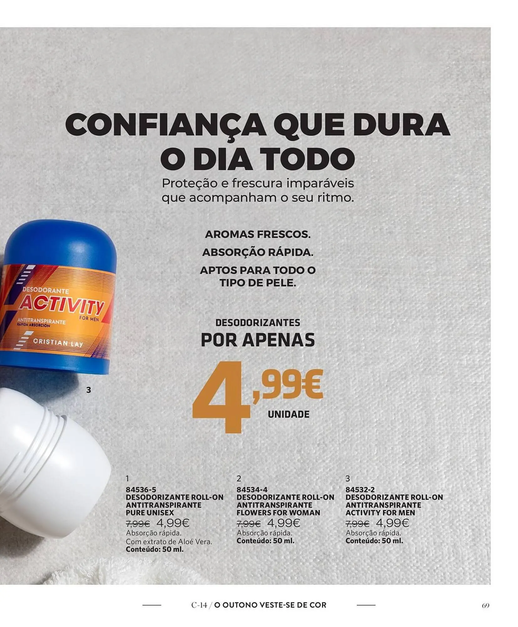 Folheto Catálogo Cristian Lay de 29 de setembro até 19 de outubro 2025 - Pagina 69