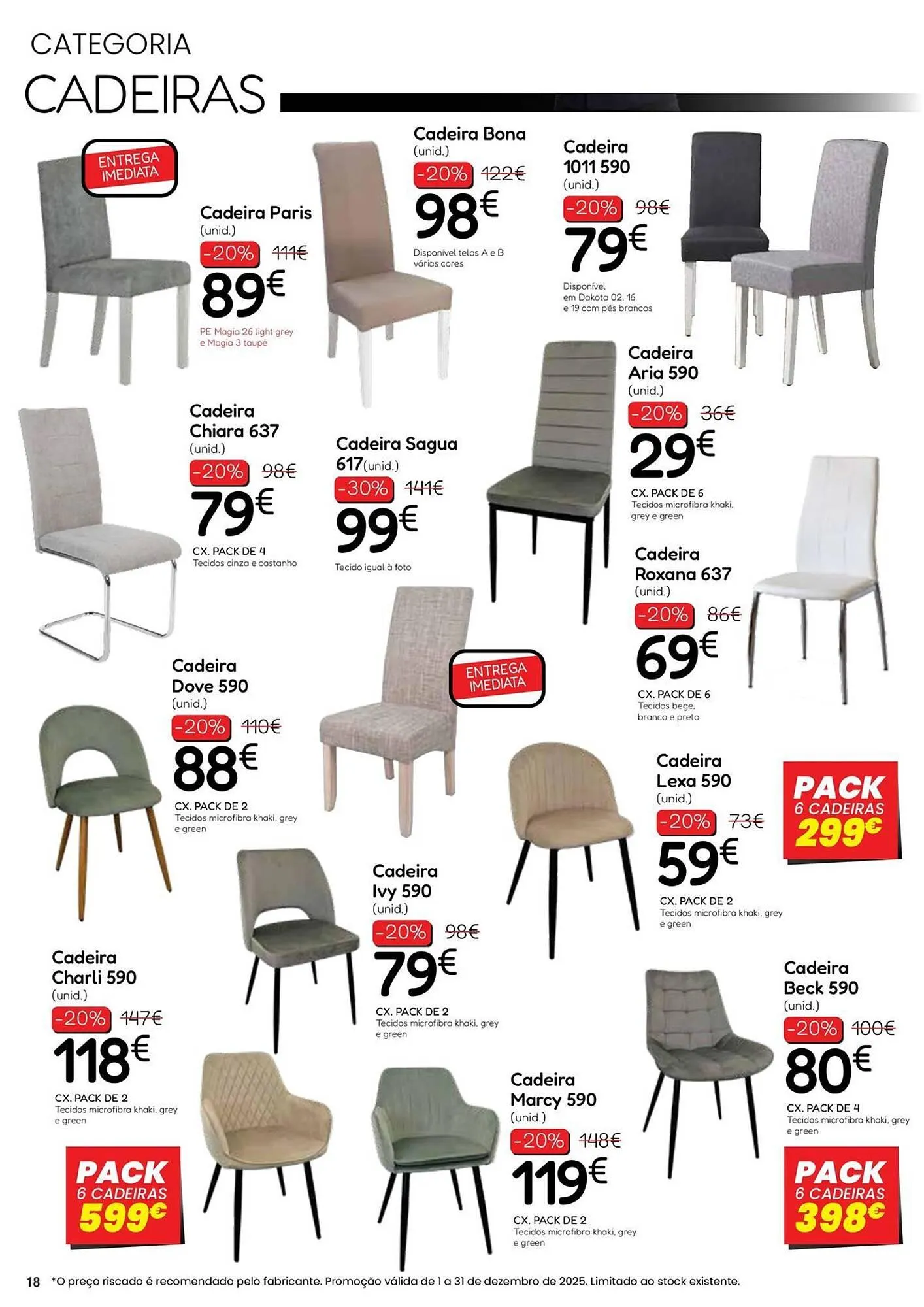 Folheto Folheto Hiper Centro do Móvel de 4 de dezembro até 31 de dezembro 2025 - Pagina 18