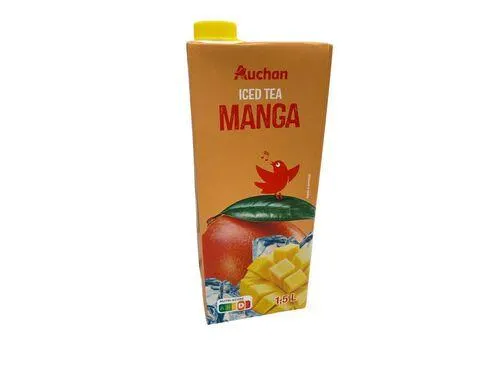 iced tea auchan manga brick 1.5l