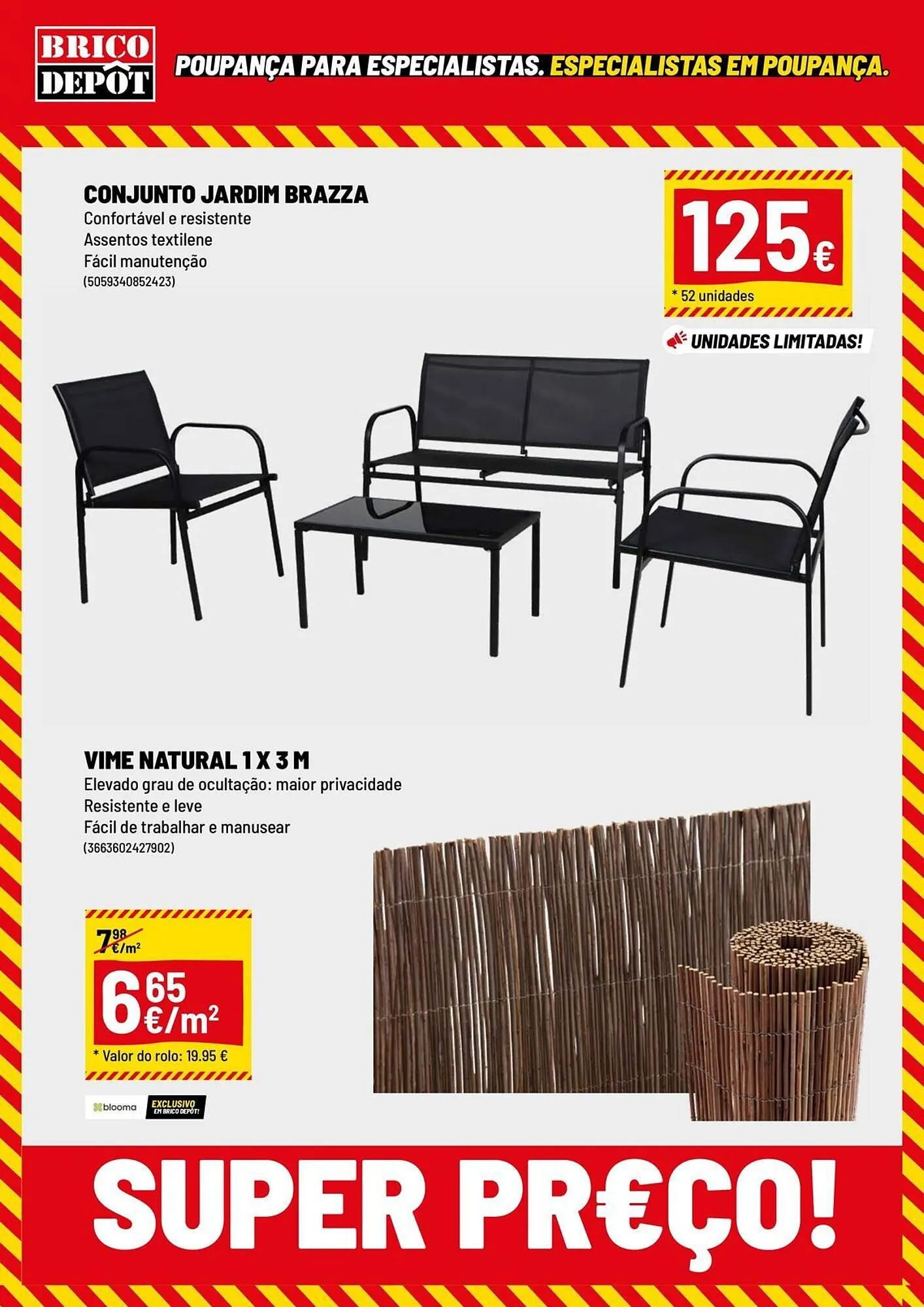 Folheto Folheto Brico Depôt de 25 de abril até 29 de maio 2025 - Pagina 2