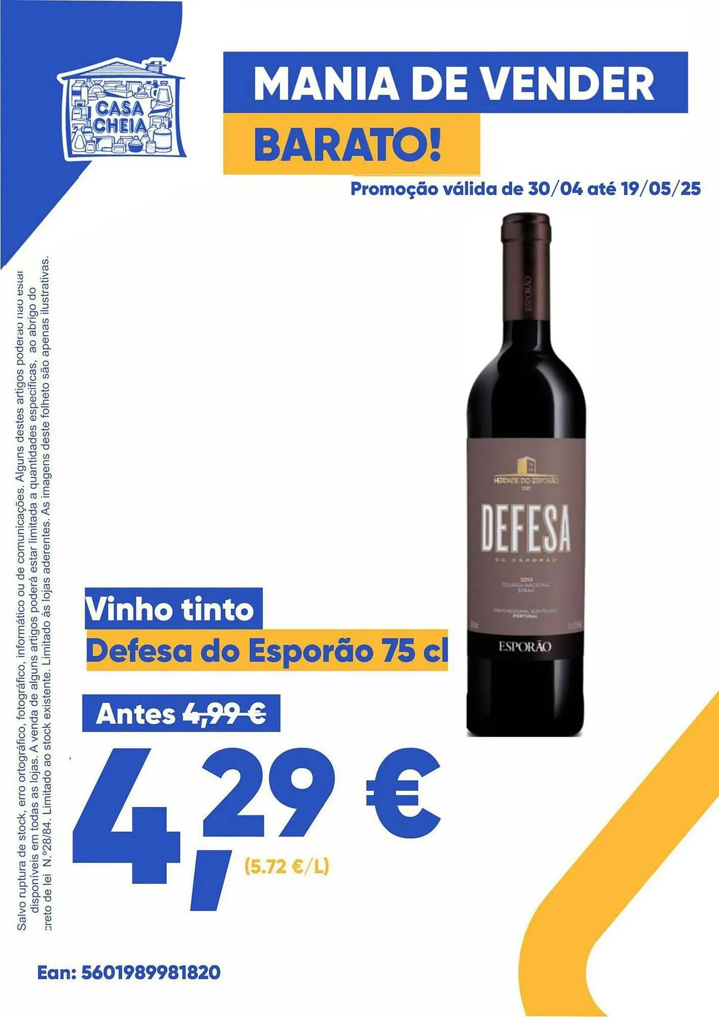 Folheto Folheto Casa Cheia de 30 de abril até 19 de maio 2025 - Pagina 4