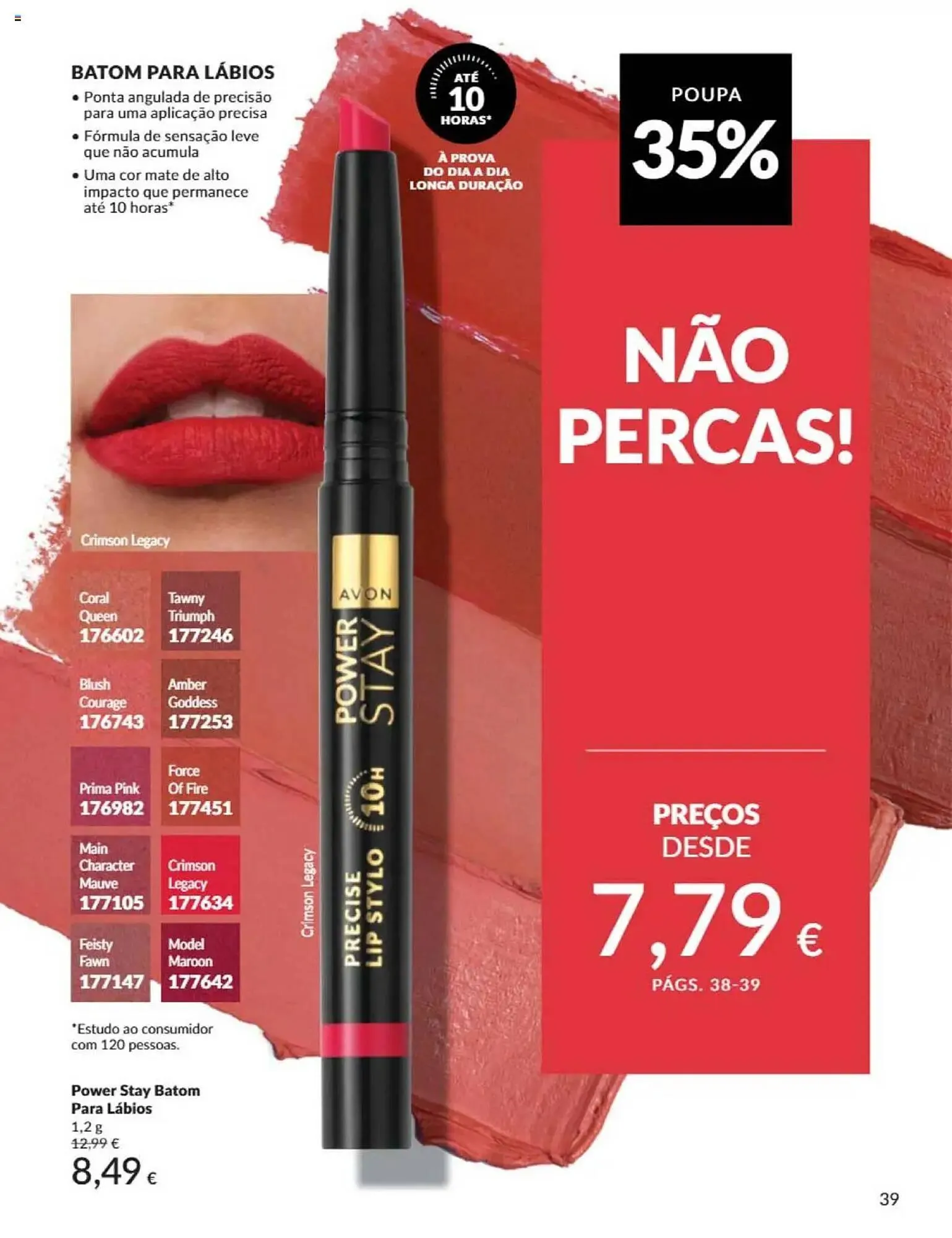 Folheto Folheto Avon de 1 de julho até 1 de agosto 2025 - Pagina 39