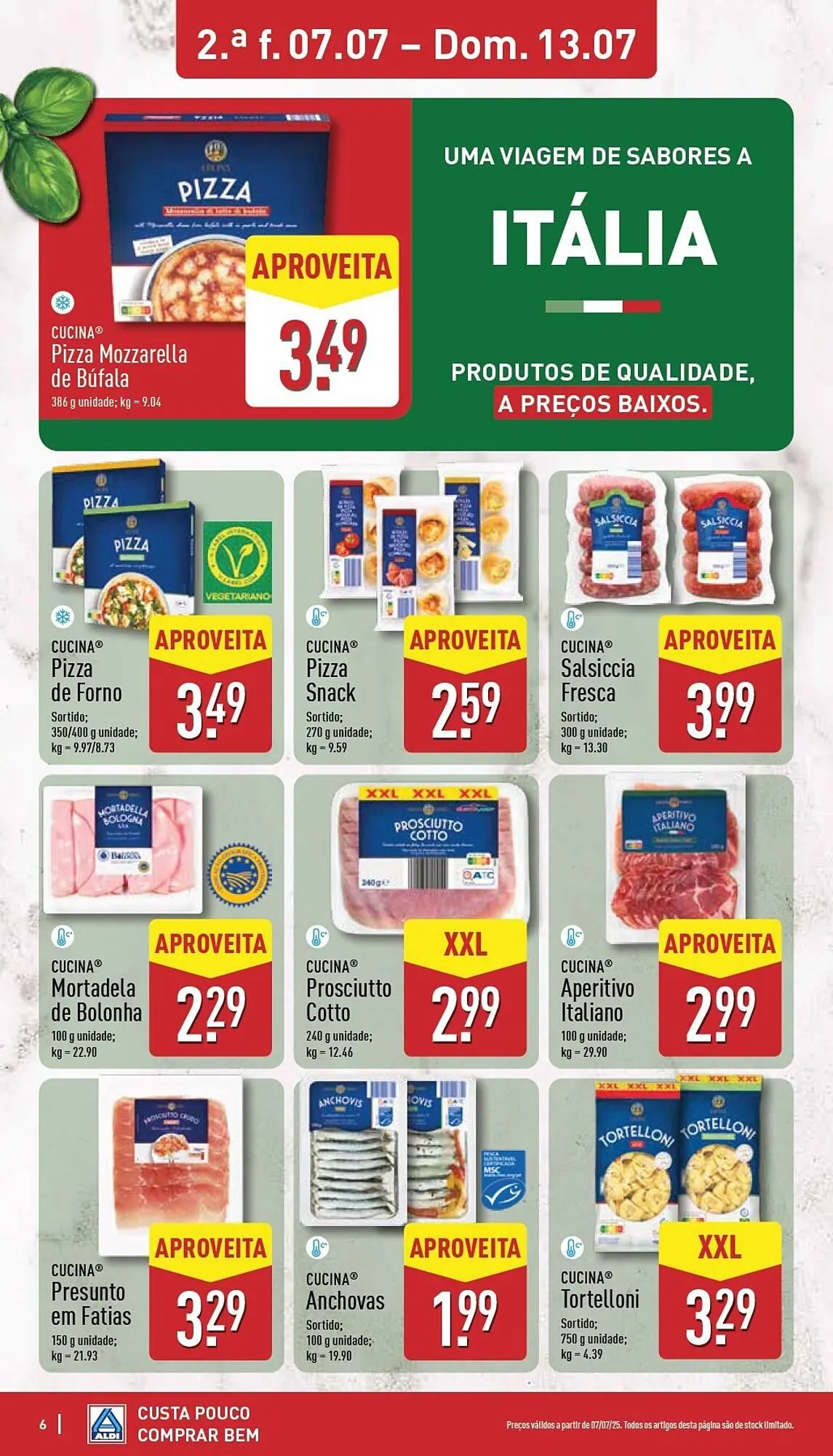 Folheto Folheto ALDI de 7 de julho até 13 de julho 2025 - Pagina 6