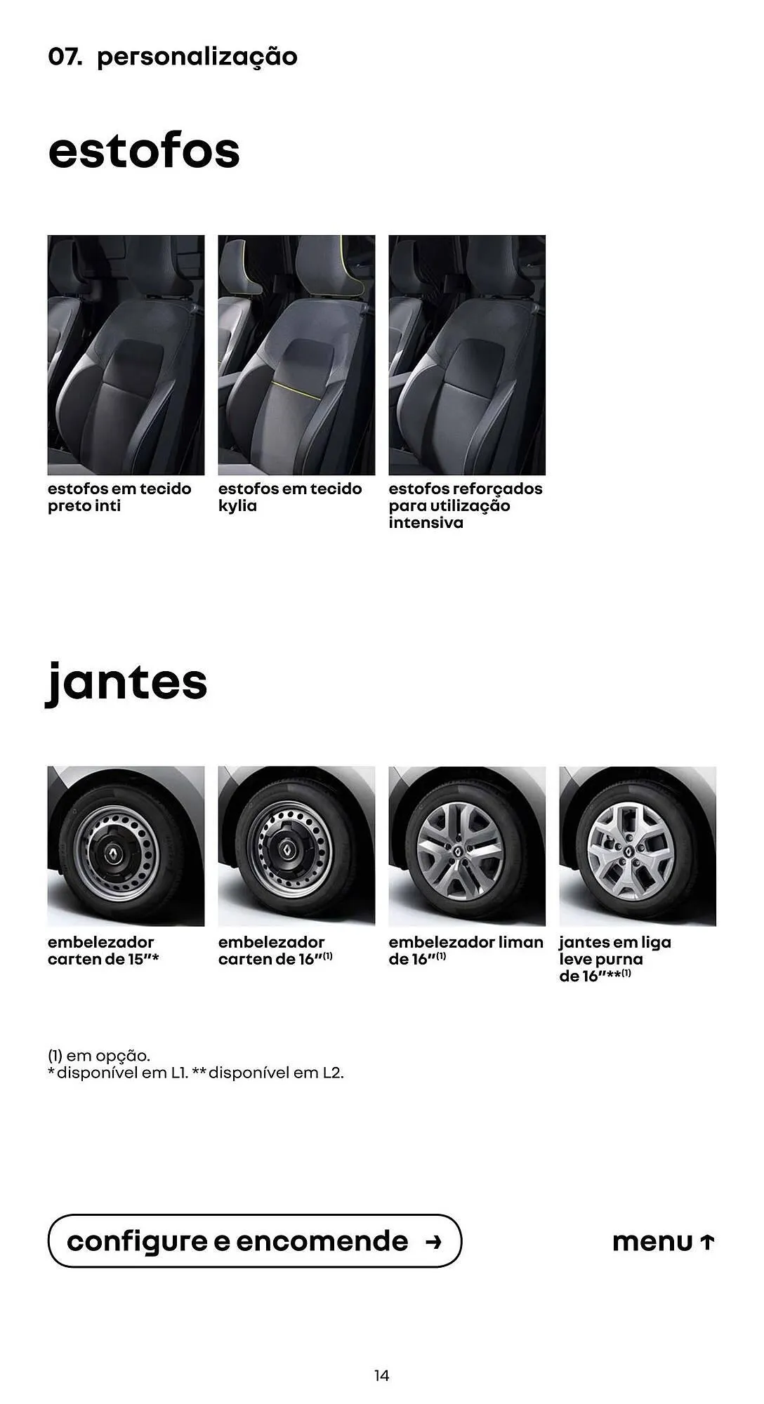 Folheto Folheto Renault Novo Kangoo Van de 13 de fevereiro até 1 de março 2025 - Pagina 14