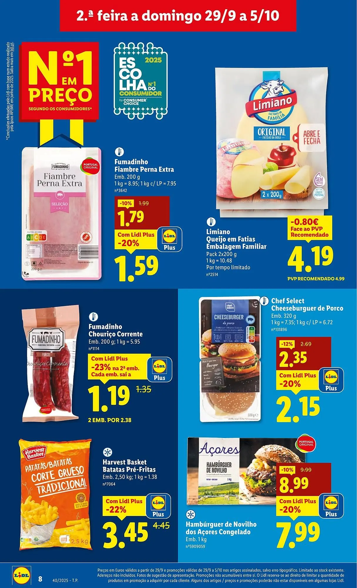 Folheto Folheto Lidl de 29 de setembro até 5 de outubro 2025 - Pagina 8