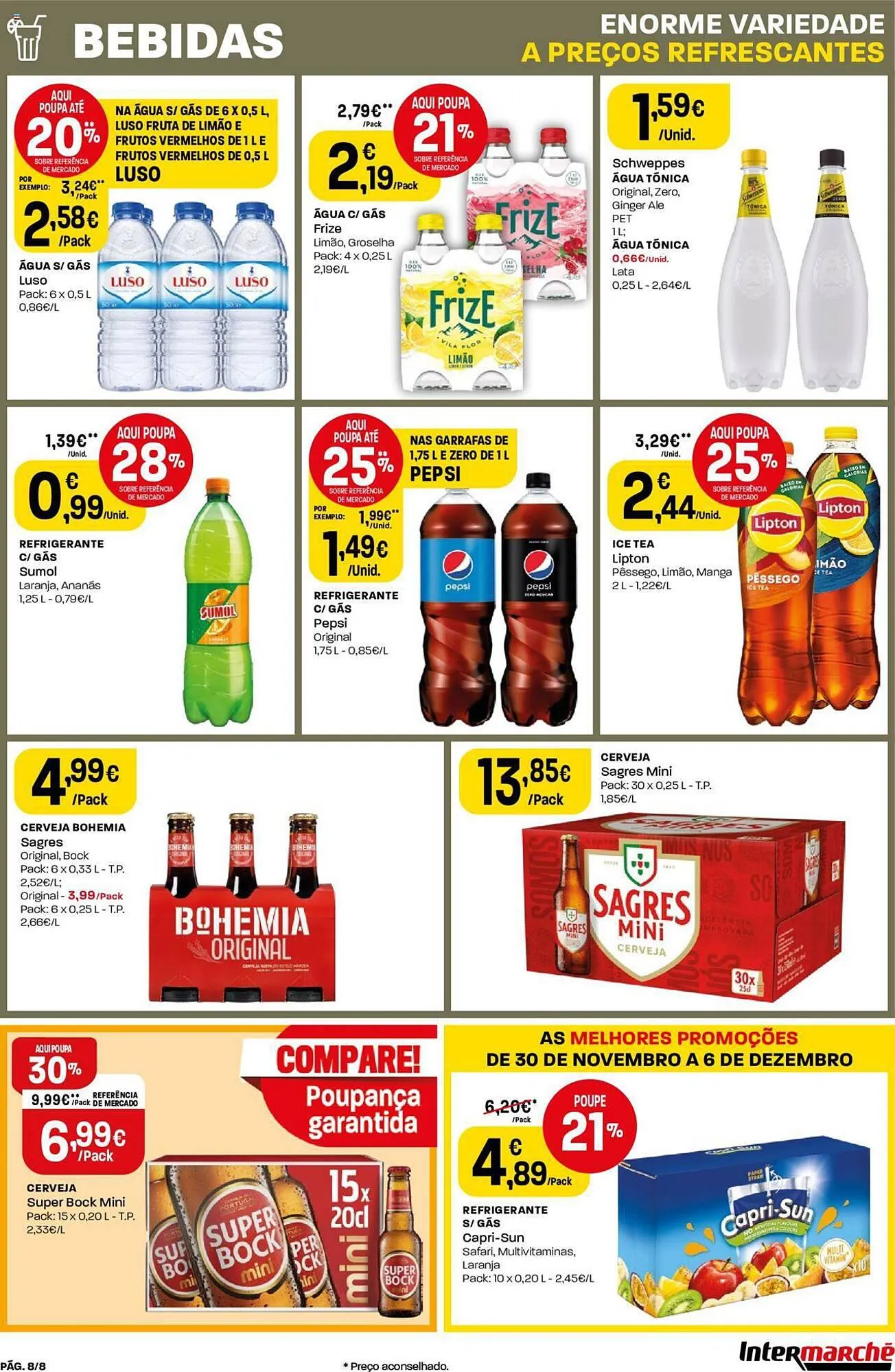 Folheto Folheto Intermarché de 30 de novembro até 6 de dezembro 2023 - Pagina 8