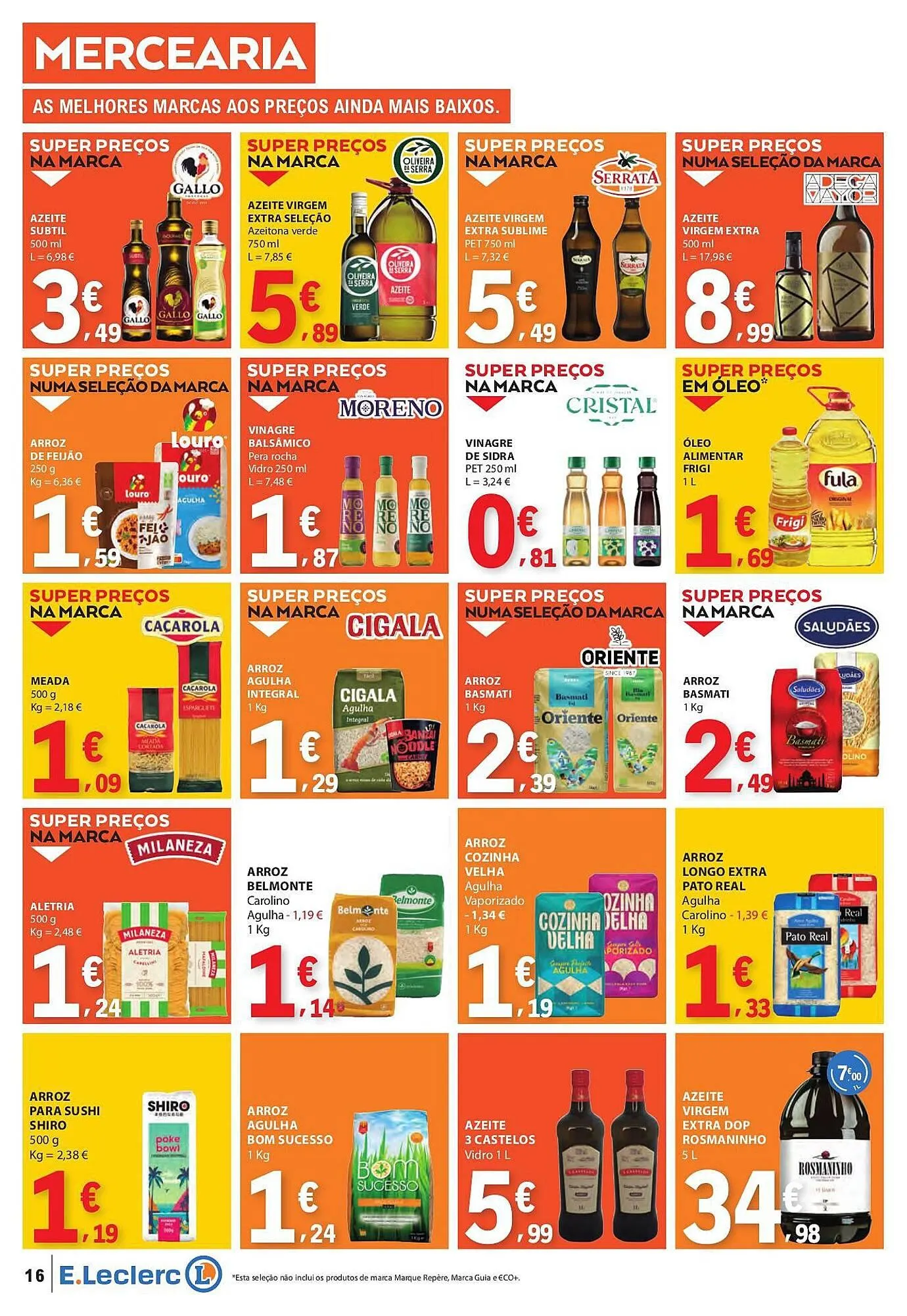 Folheto Folheto E.Leclerc de 8 de janeiro até 14 de janeiro 2026 - Pagina 16
