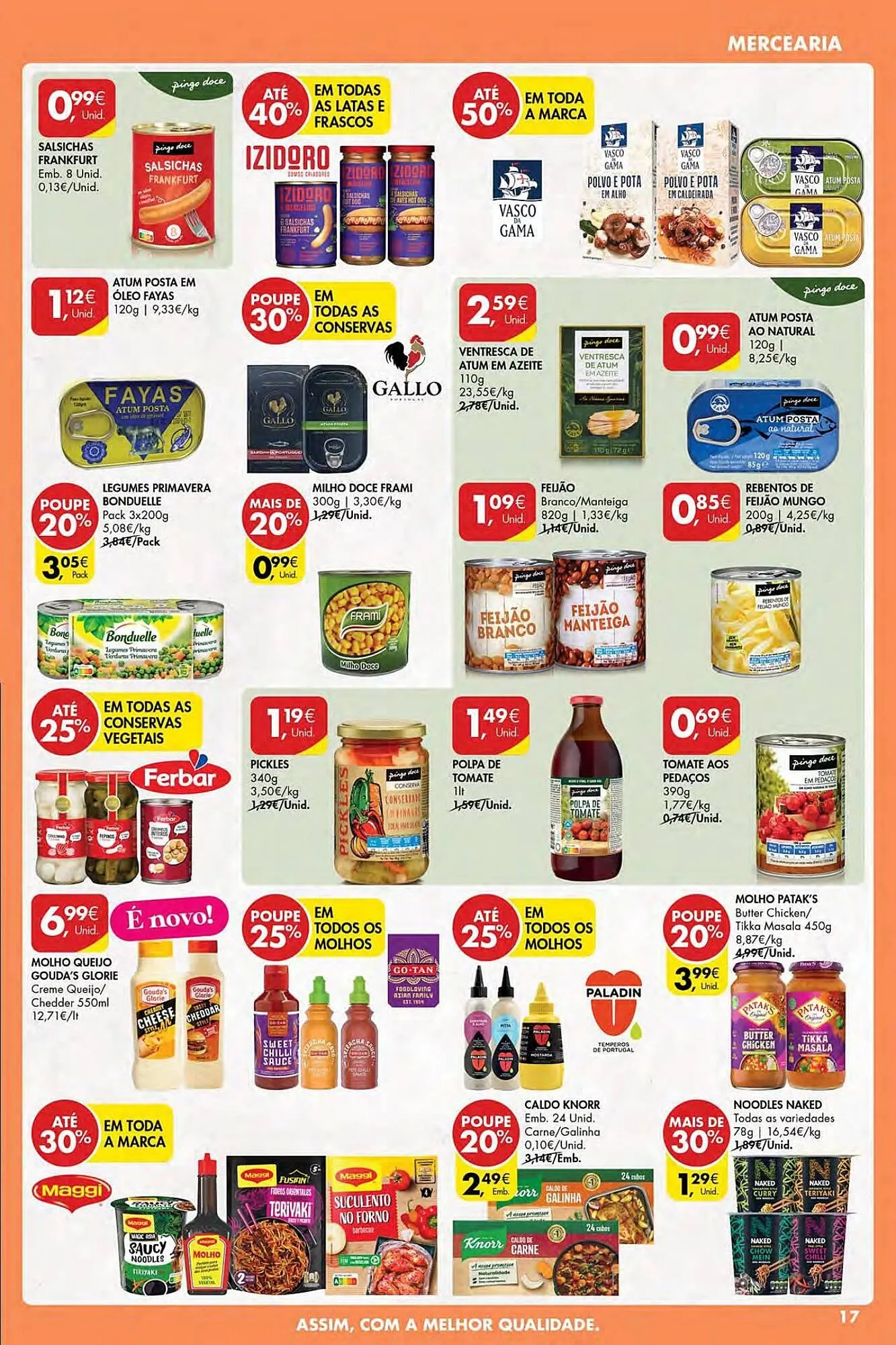 Folheto Folheto Pingo Doce de 3 de julho até 9 de julho 2025 - Pagina 17