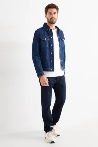 Regular jeans with button fly - thermal jeans - LYCRA®