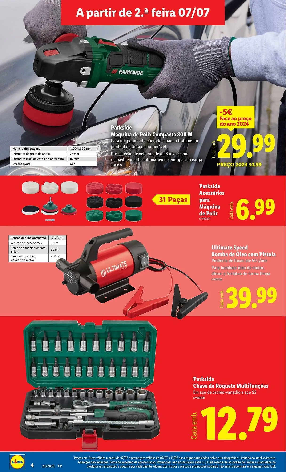 Folheto Folheto Lidl de 7 de julho até 13 de julho 2025 - Pagina 4