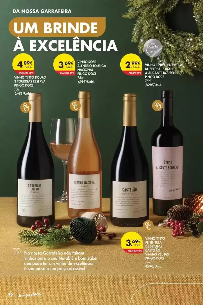 Folheto Pingo Doce Catálogo de Natal de 11 de dezembro até 11 de janeiro 2025 - Pagina 22