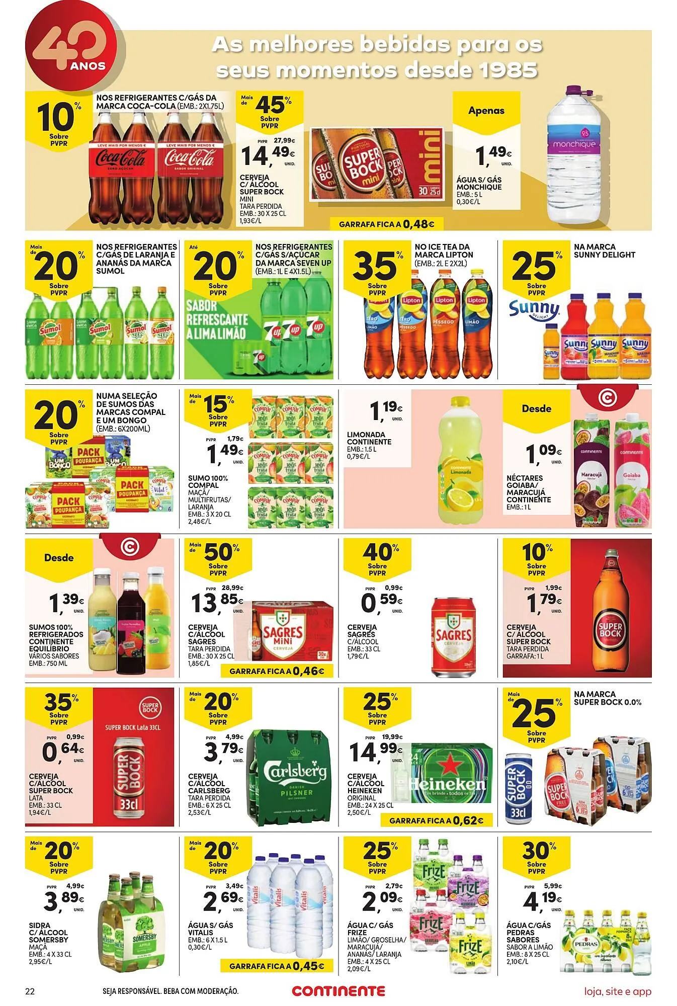 Folheto Folheto Continente Bom dia de 13 de maio até 19 de maio 2025 - Pagina 22