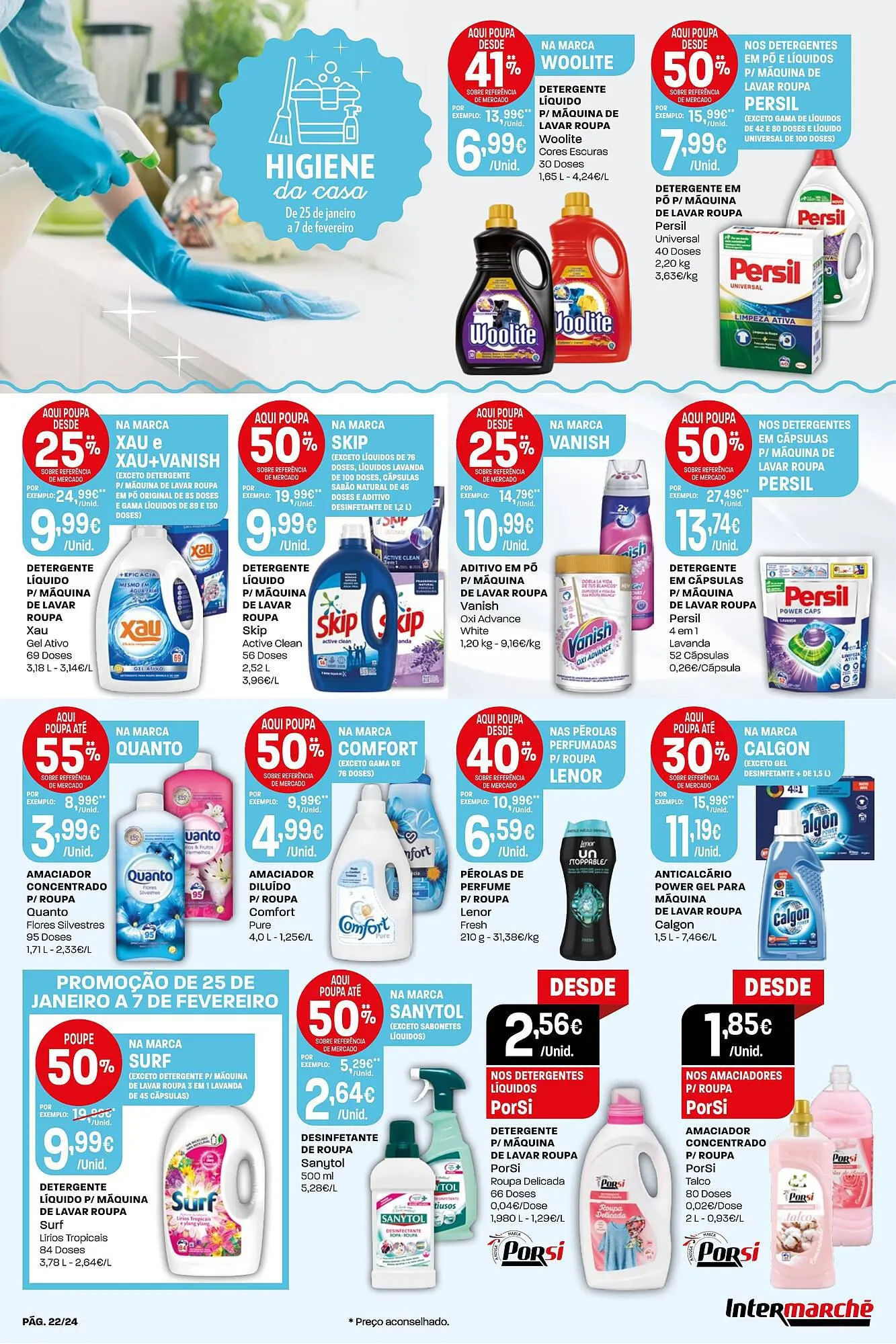 Folheto Folheto Intermarché de 25 de janeiro até 31 de janeiro 2024 - Pagina 22