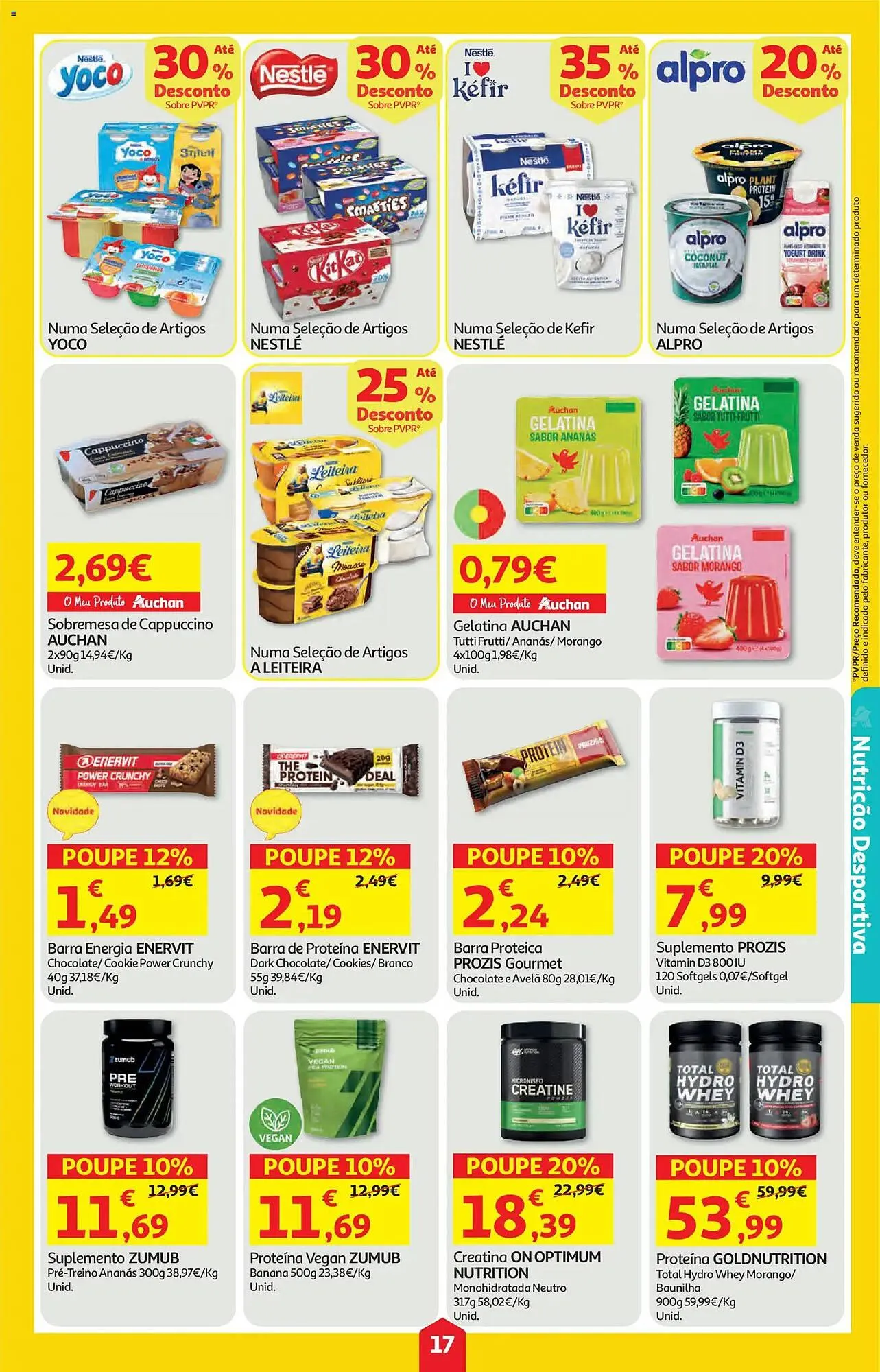 Folheto Folheto Auchan de 12 de março até 19 de março 2026 - Pagina 17