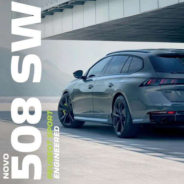 Folheto NOVO Peugeot 508SW - 1
