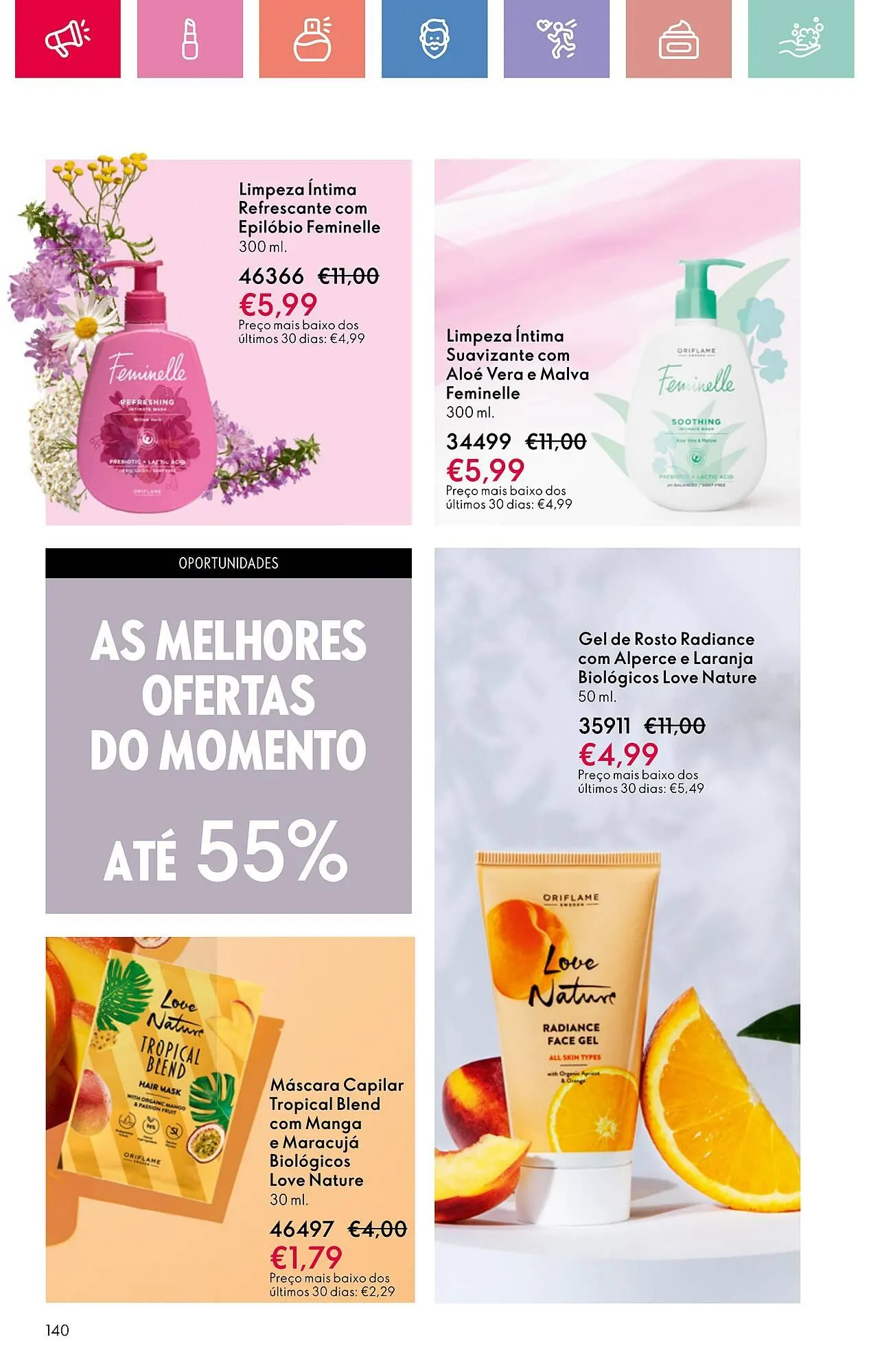 Folheto Folheto Oriflame de 13 de abril até 3 de maio 2025 - Pagina 140